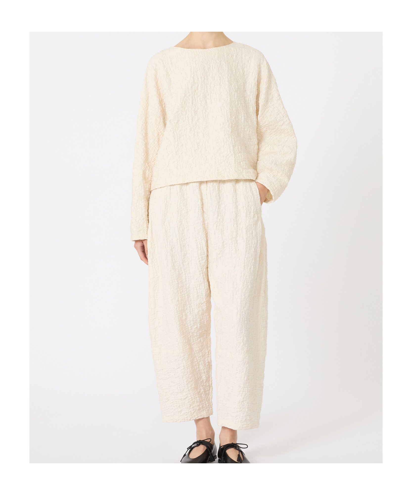 Max Mara Pepaia Cotton-blend Jersey Top In Multi