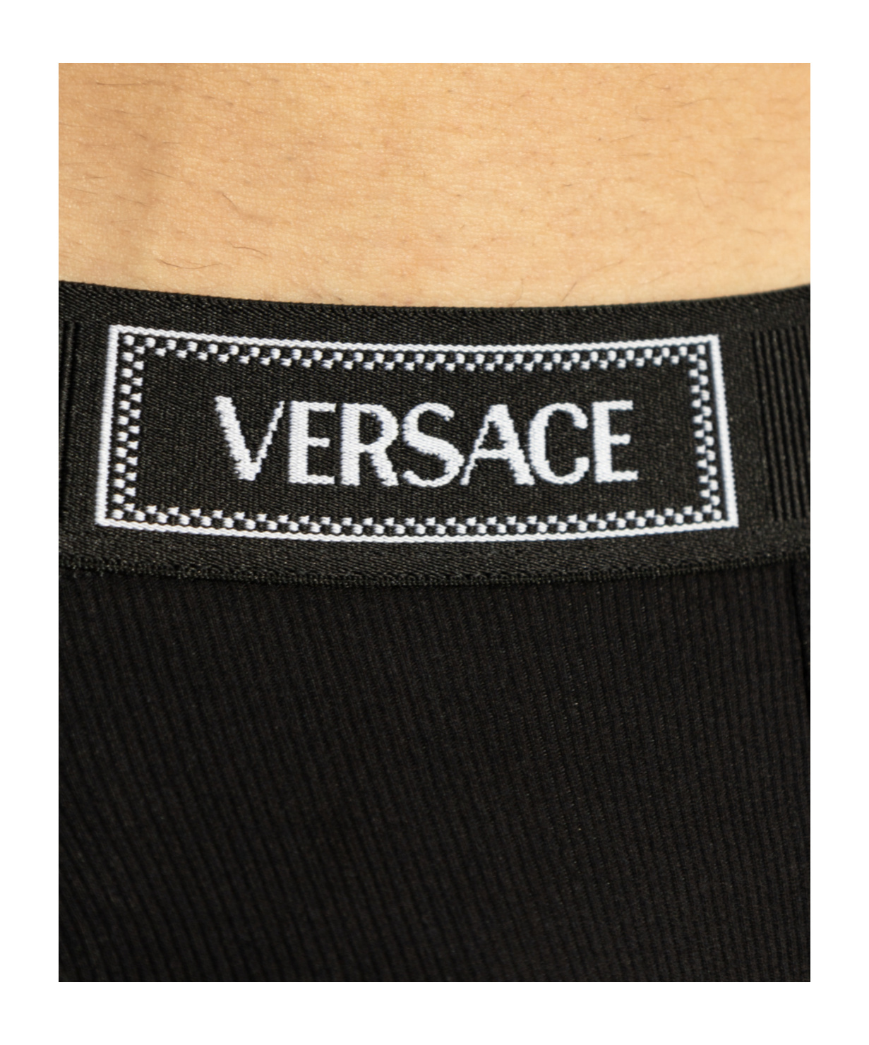 Versace '90s Vintage Logo Briefs In Black