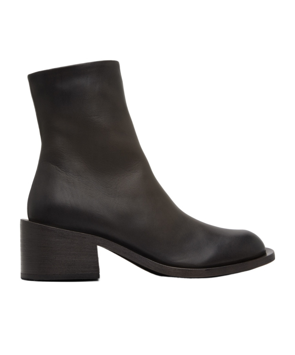 Shop Marsèll Allucino Zipper Boots In Black