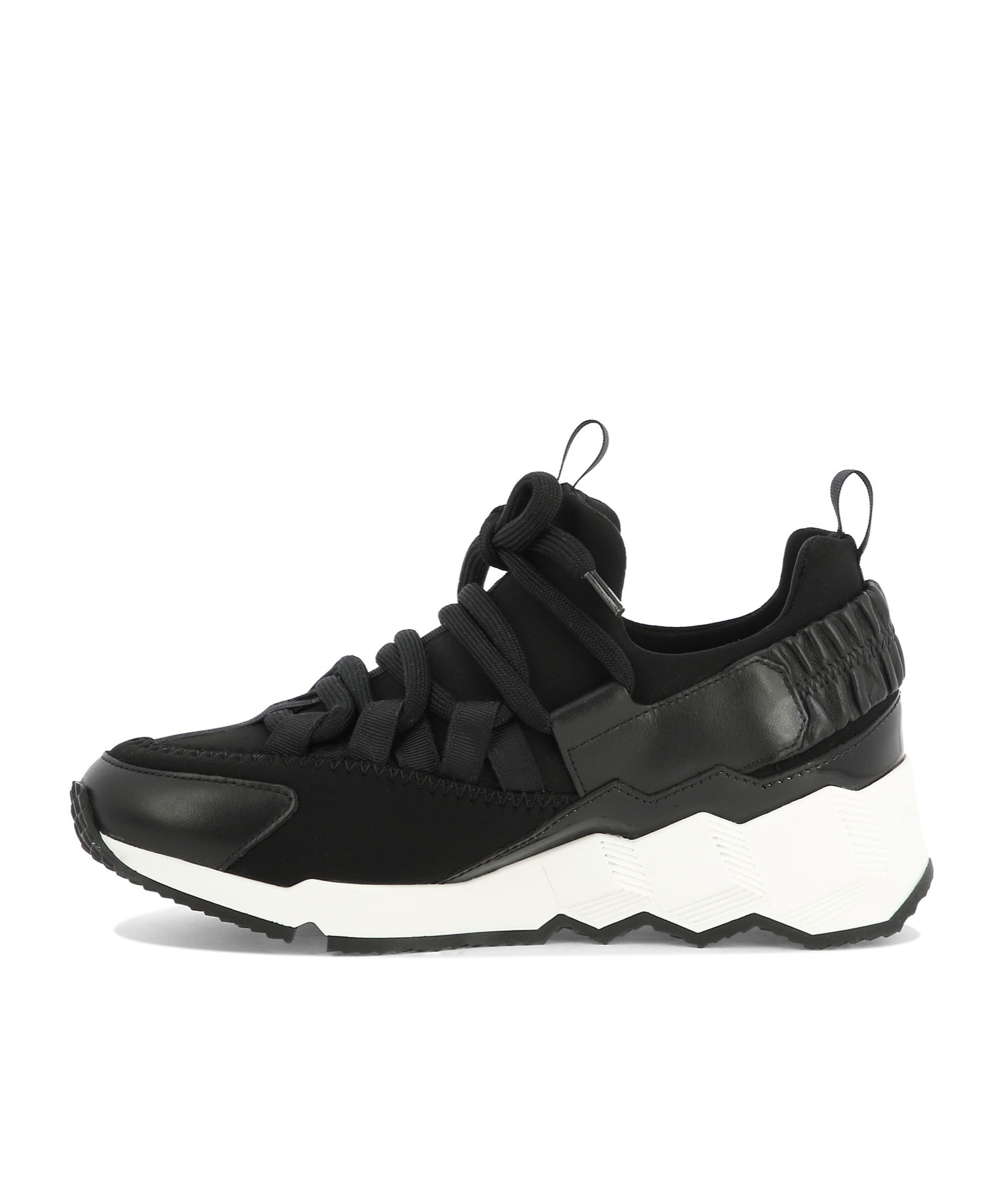Pierre Hardy Trek Comet Lace-up Sneakers In Black
