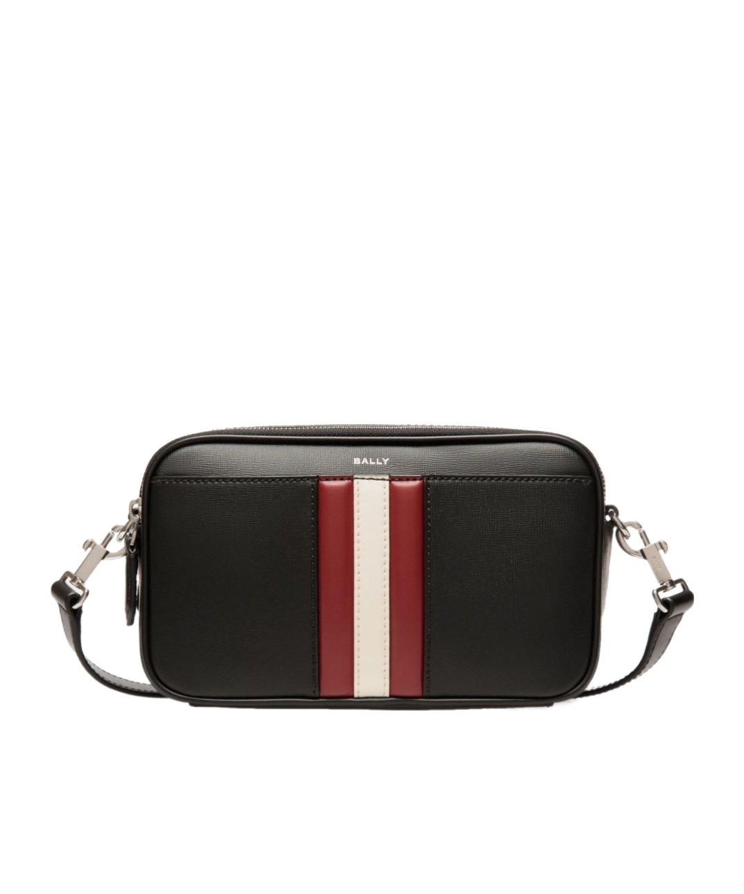 Bally Zipper Shoulder Bag In Black