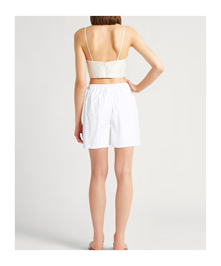 Max Mara Bermuda Shorts In White