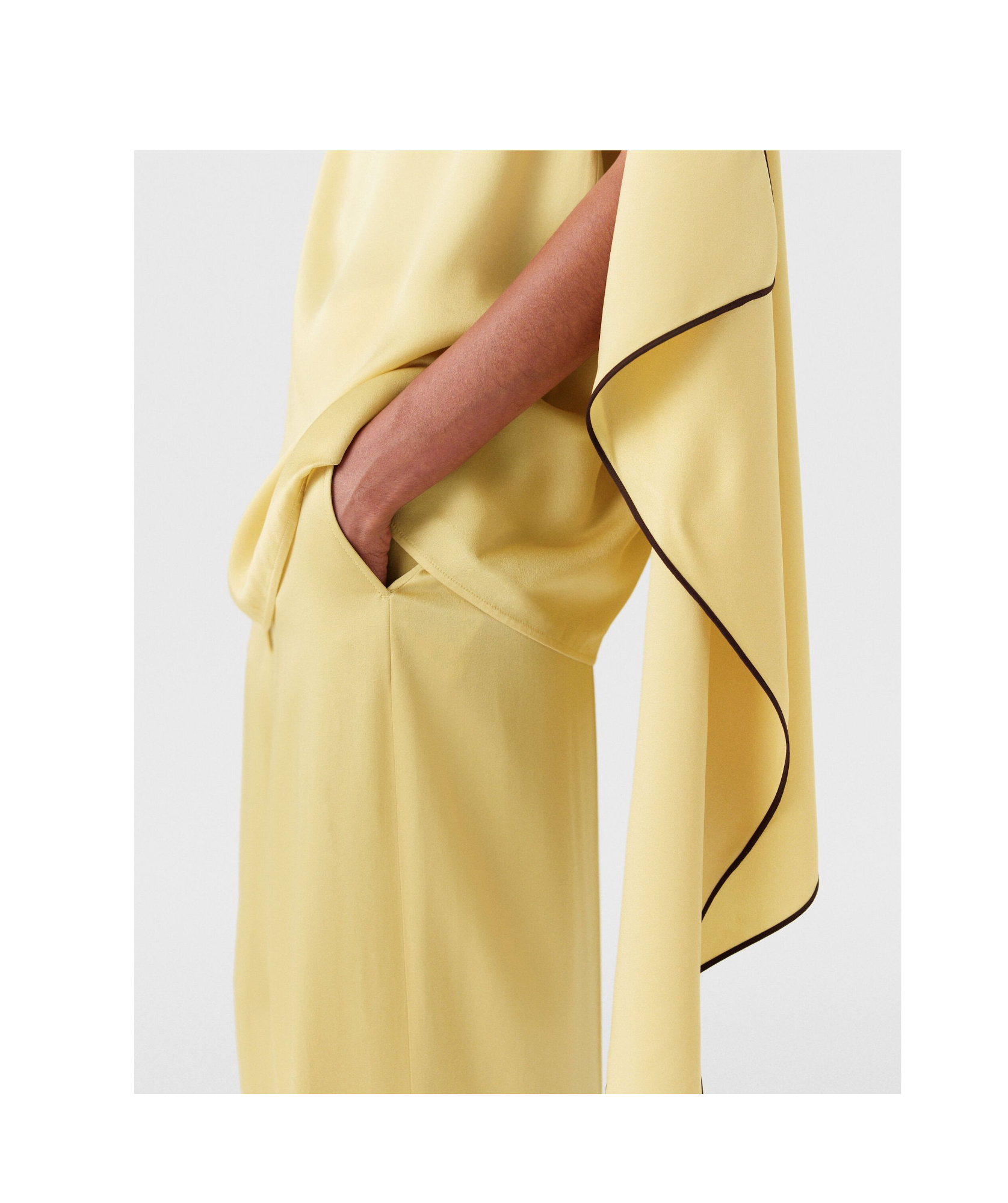 STELLA MCCARTNEY STELLA MCCARTNEY SATIN WIDE-LEG PANTS