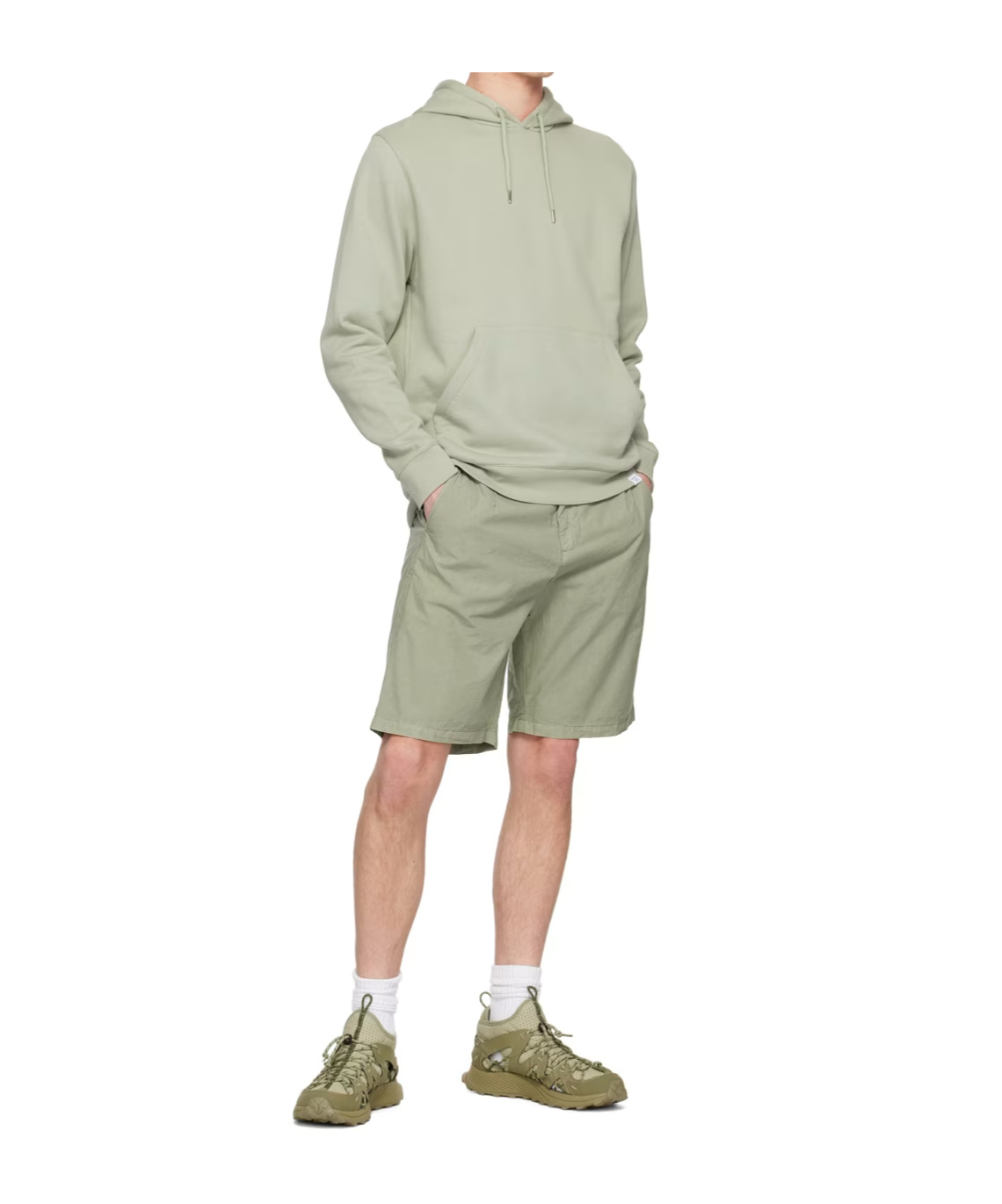 Norse Projects Vagn Hooded Hoodie In White