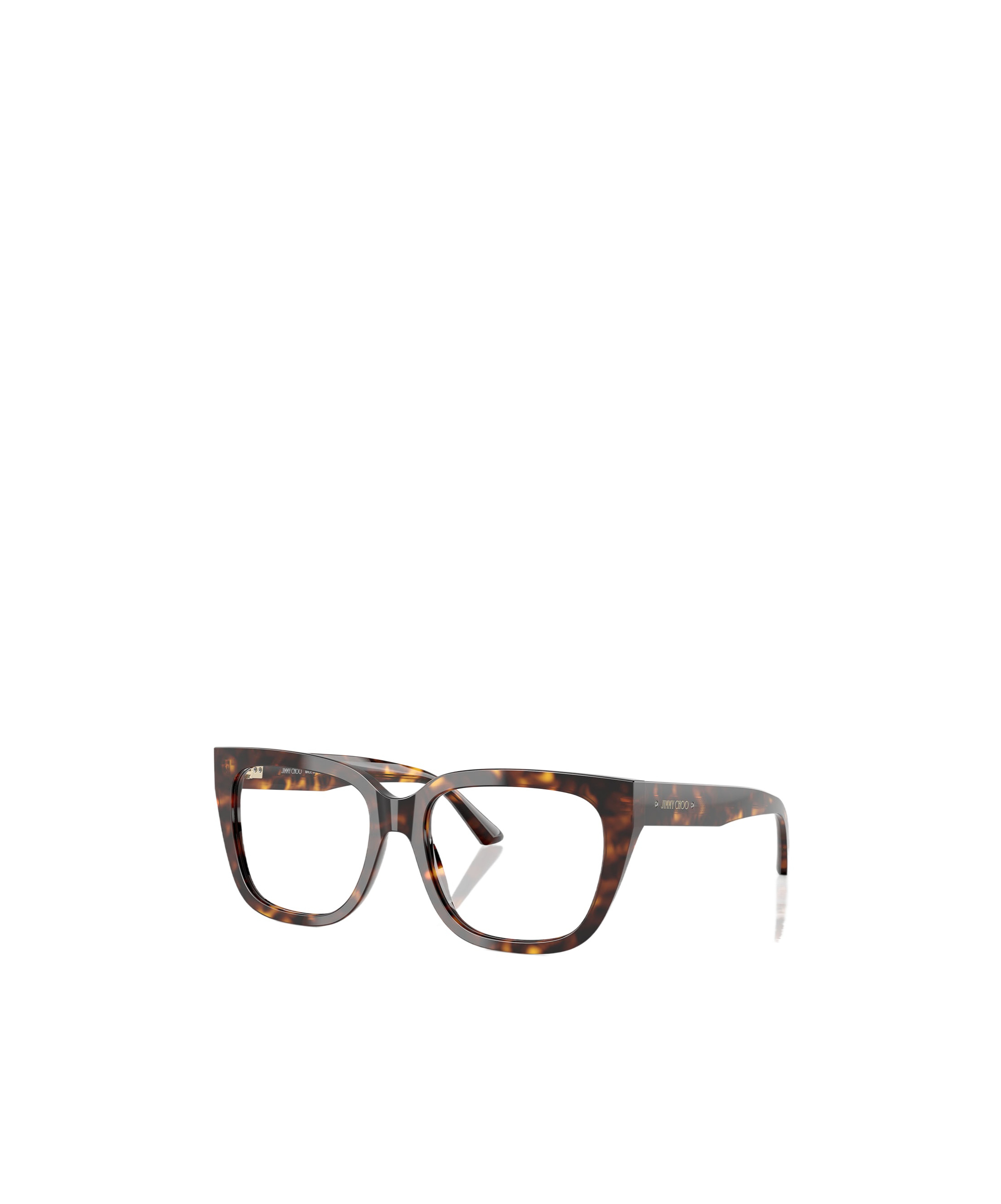 Jimmy Choo Tortoiseshell-effect Glasses In Black