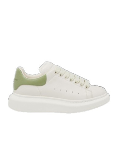 Alexander Mcqueen Lace-up Low-cut Casual Shoes In White