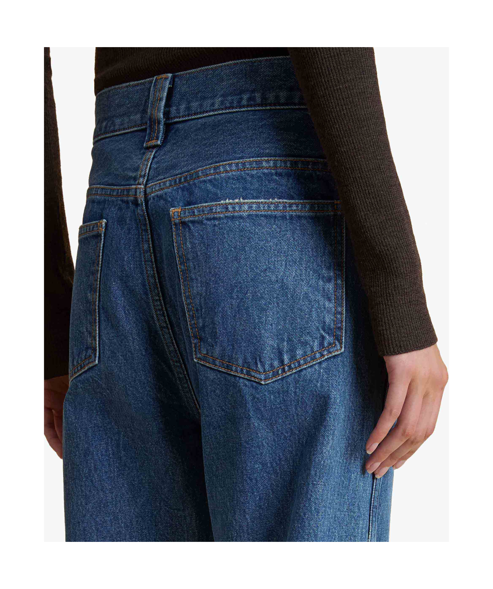 Khaite Daniella High-waisted Denim Jeans In Blue