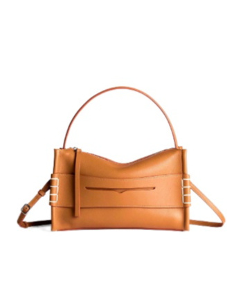 Jw Anderson Small Loafer Bag In Tan Leather In Brown