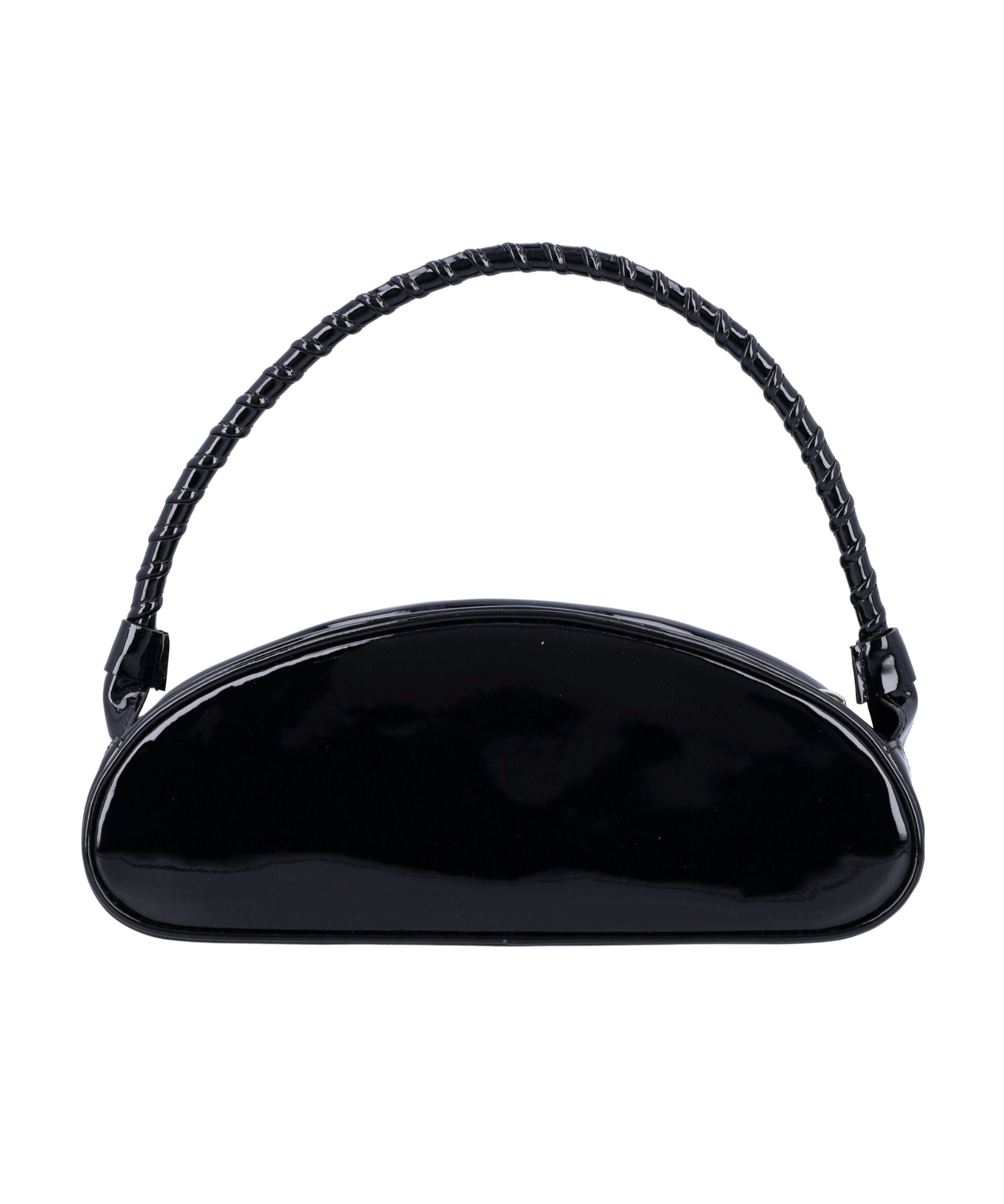 Msgm Logo-debossed Leather Tote Bag In Black