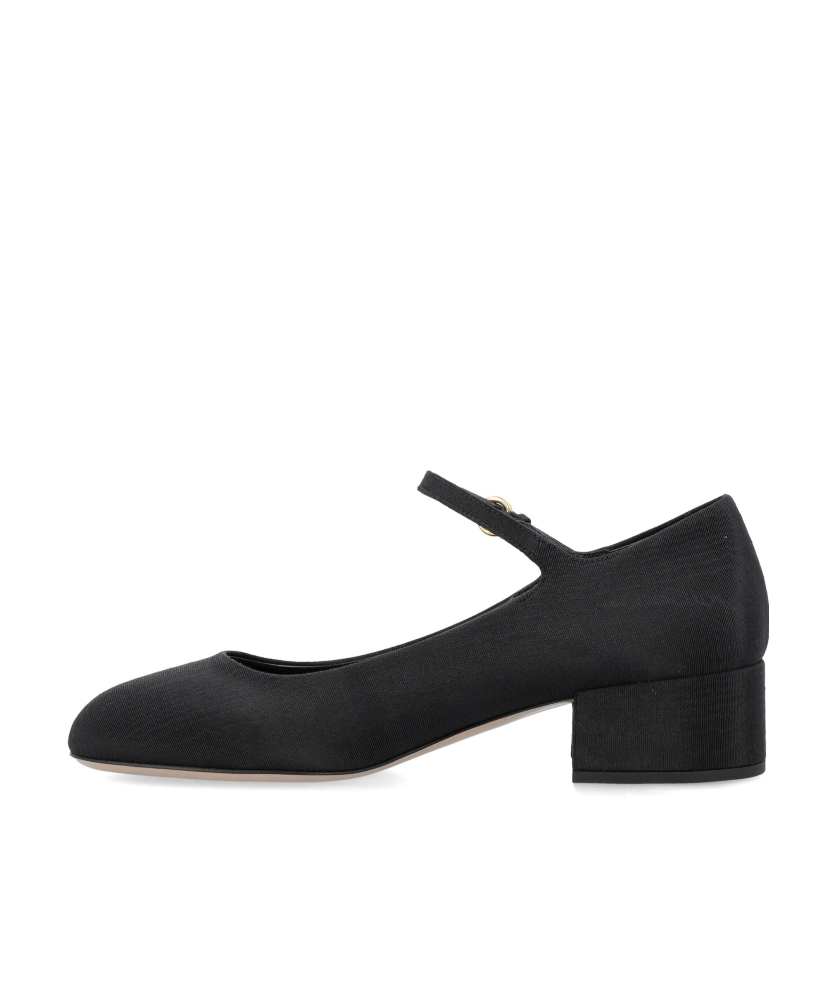 Miu Miu Logo High Heels In Black