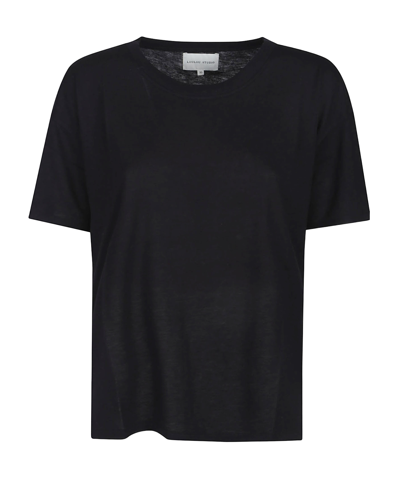 Shop Loulou Studio Ezra T-shirt In Black