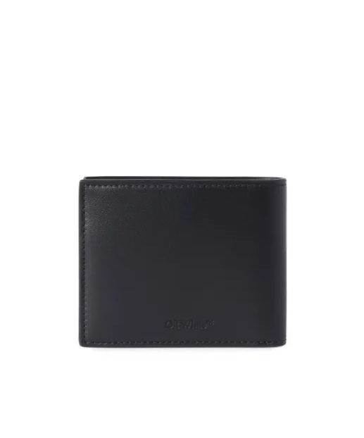 Off-white Jitney Quote Bi-fold Wallet In Black