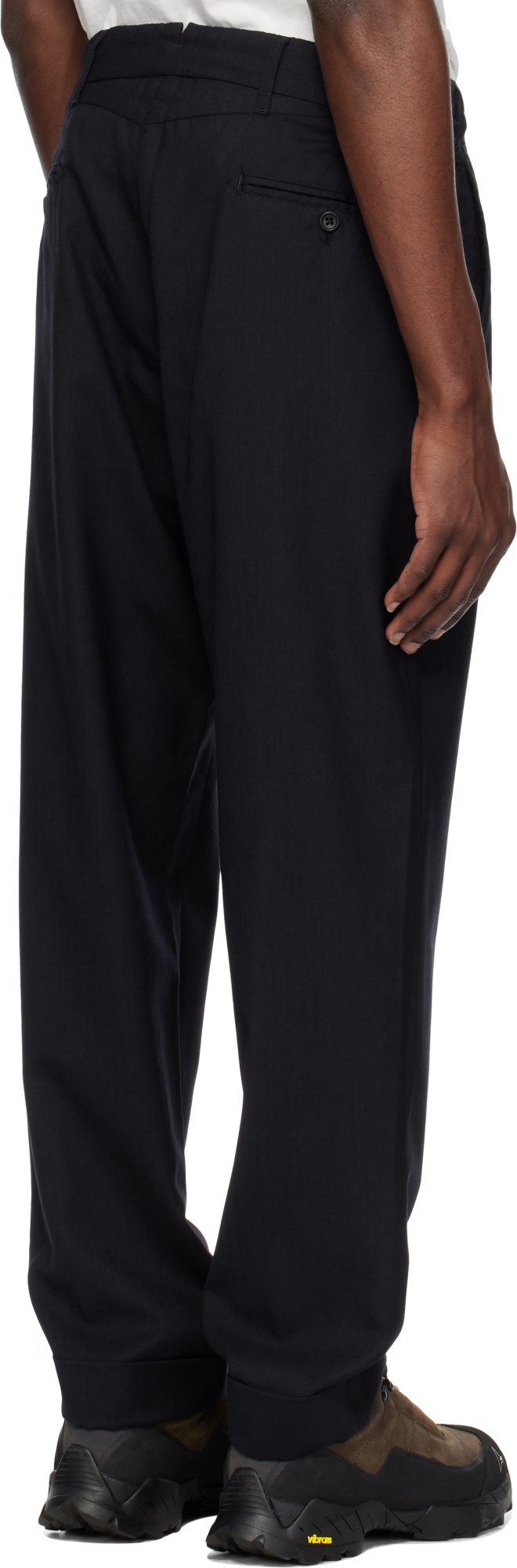 Engineered Garments Andover Trousers In Black