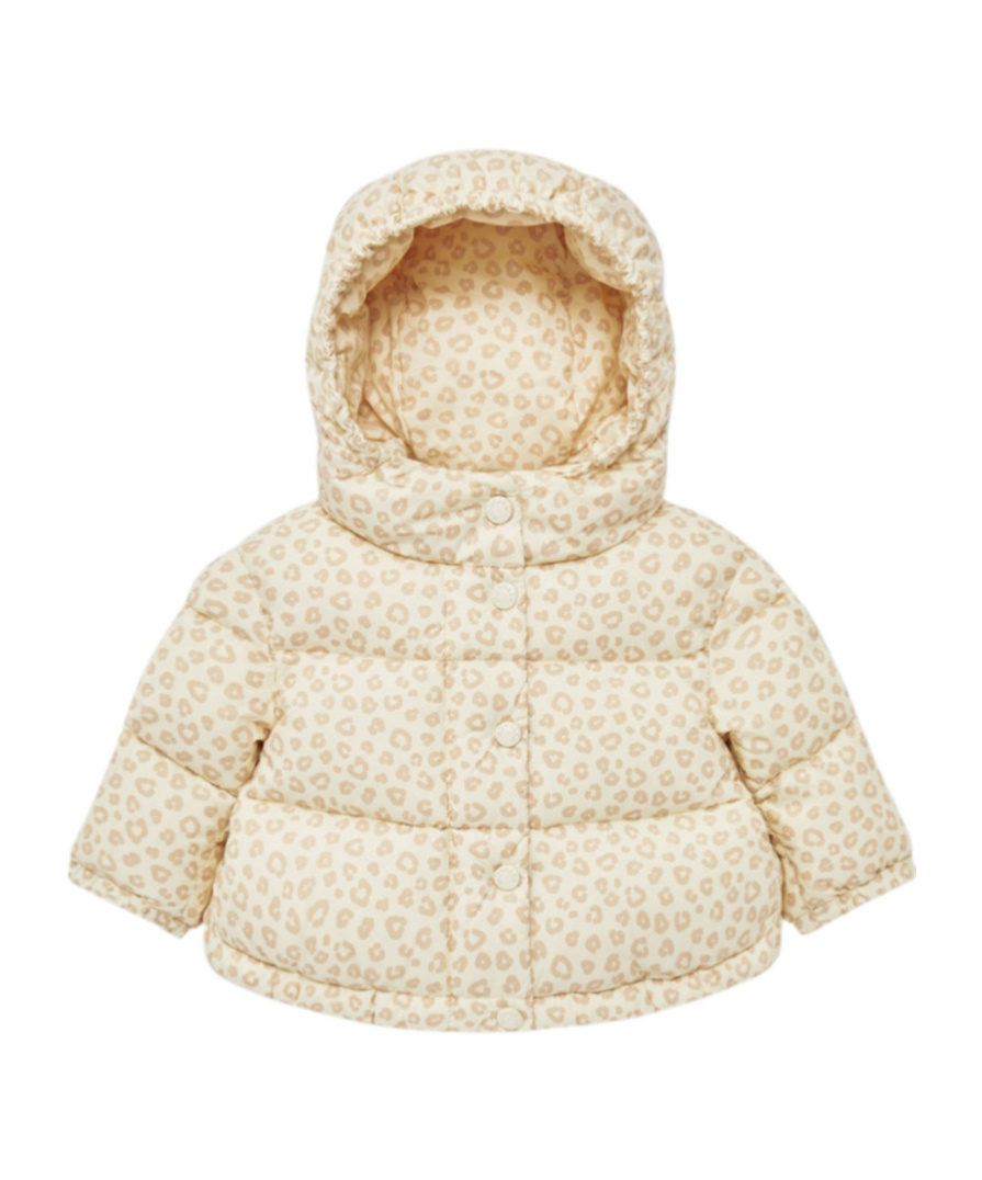 Moncler Tessa Down Jacket In Nude