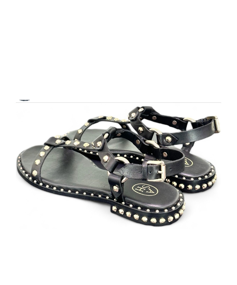 Ash Mini Luxe Sandals For Women In Black
