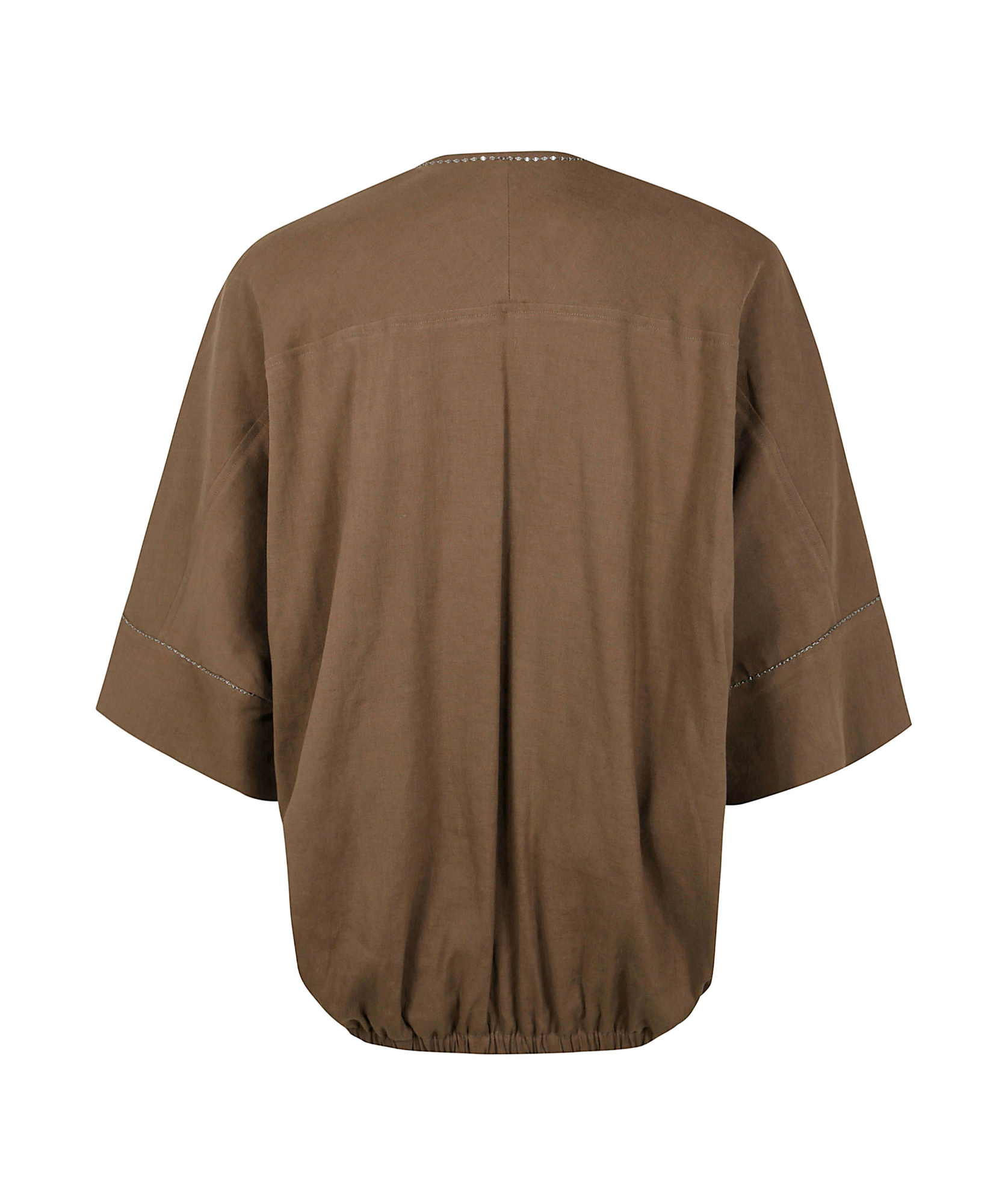 FABIANA FILIPPI CHAIN-LINK DETAIL BLOUSE