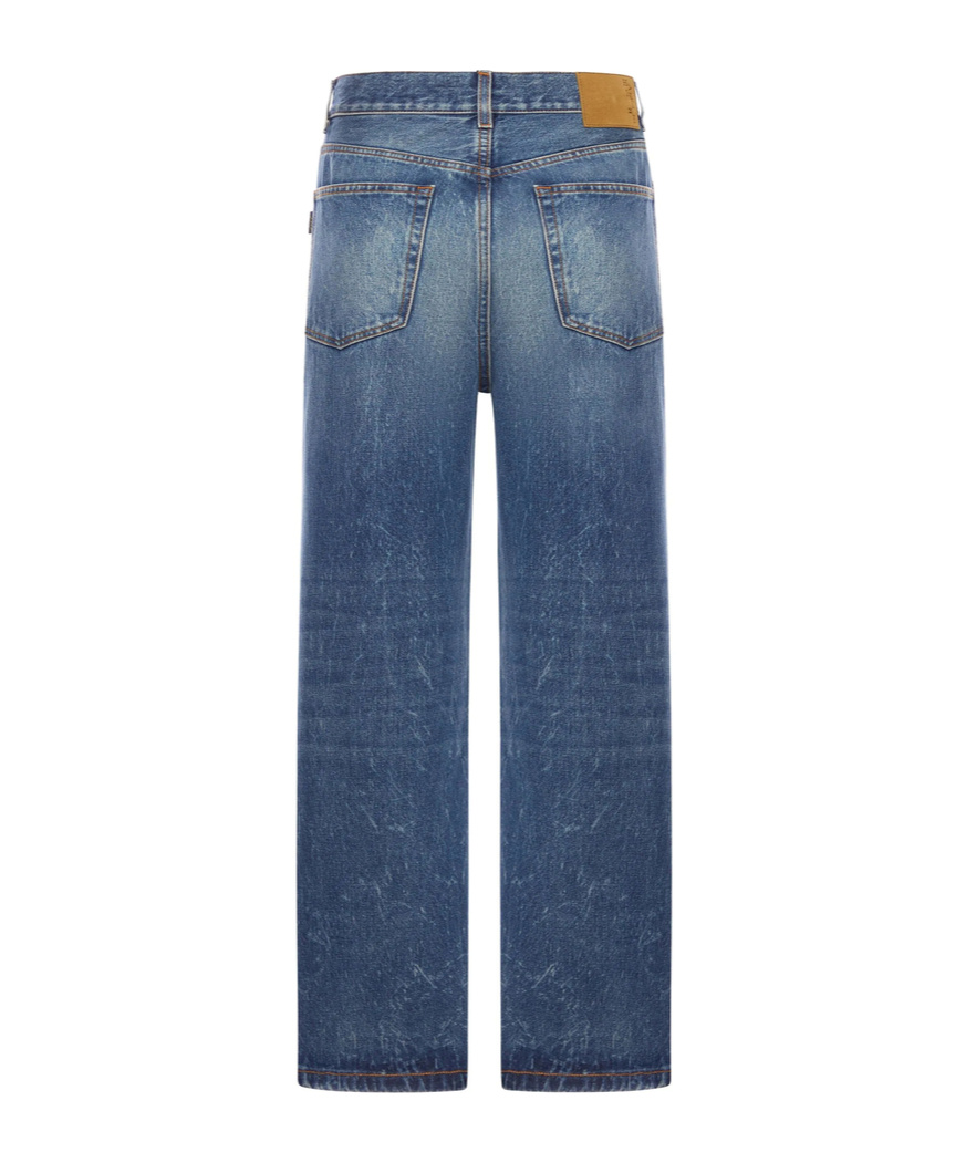 Haikure Authentic Five-pocket Design Jeans In Blue