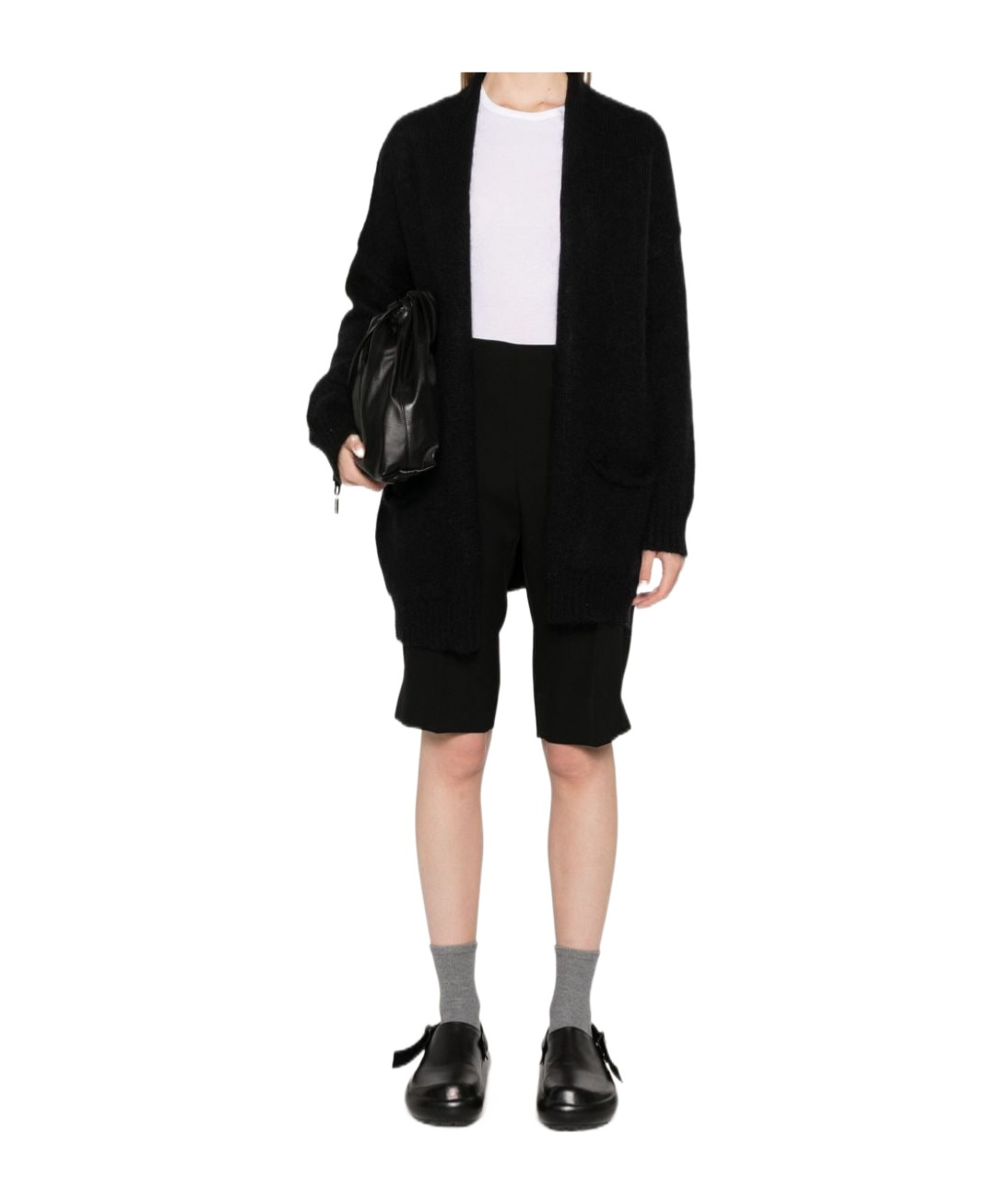 Shop Pinko Cornish Rex Cardigan In Black