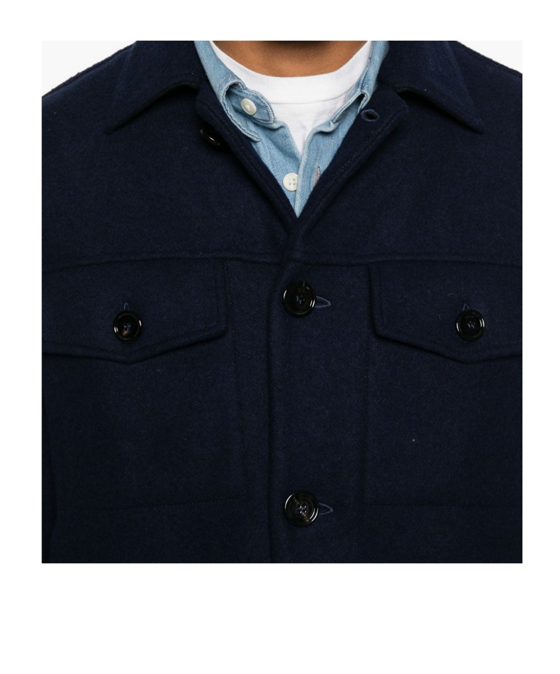 Dondup Front Pocket Shirt Long Sleeves In Black