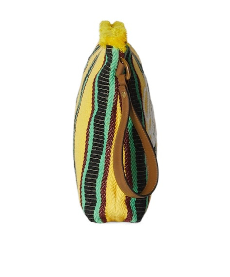 Gucci Large Embroidered Canvas Pouch