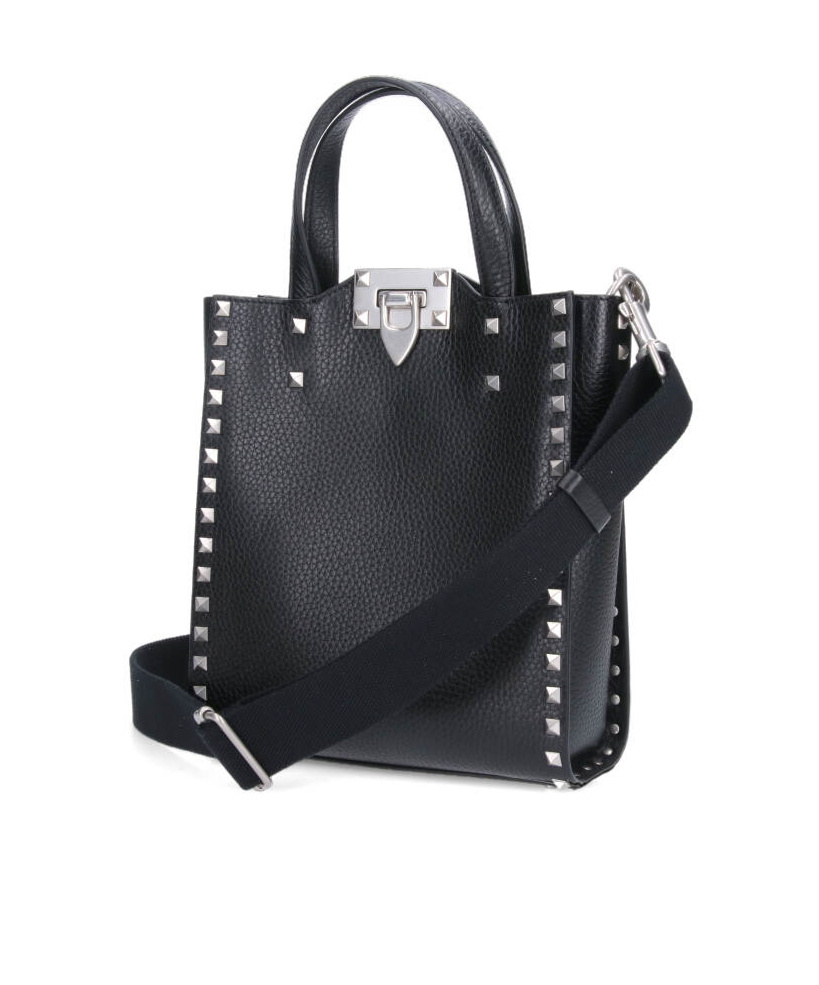 VALENTINO GARAVANI VALENTINO GARAVANI ROCKSTUD TOP HANDLE BAG