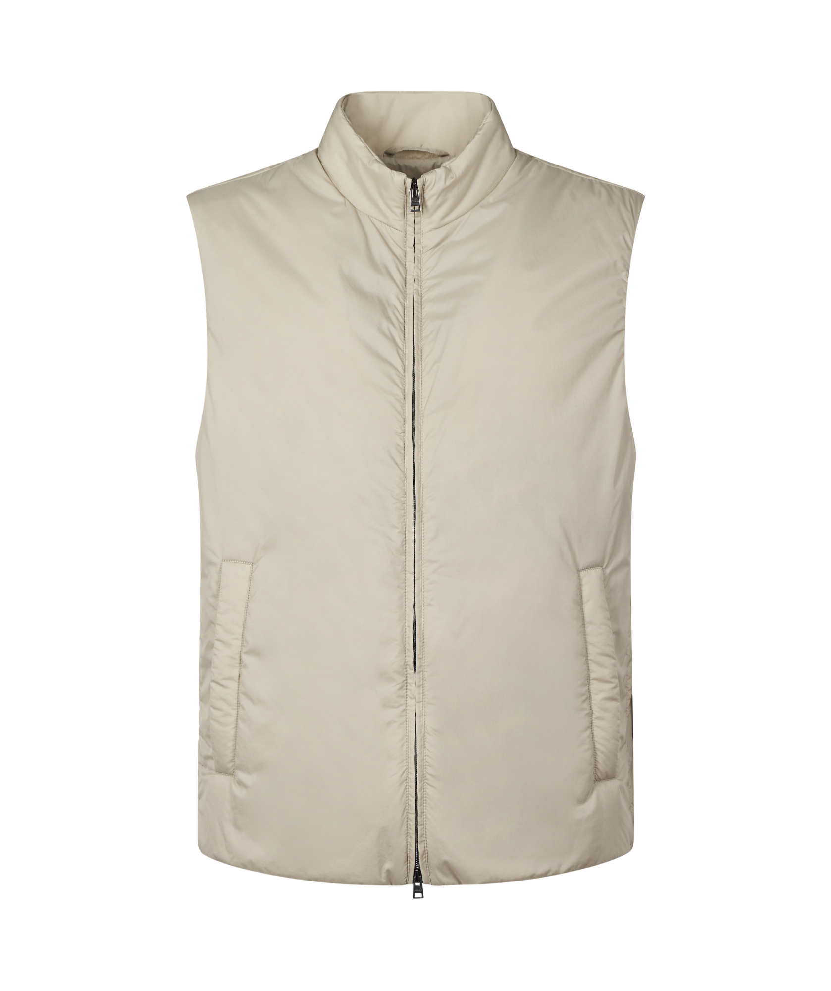 Herno Sleeveless High Collar Jacket