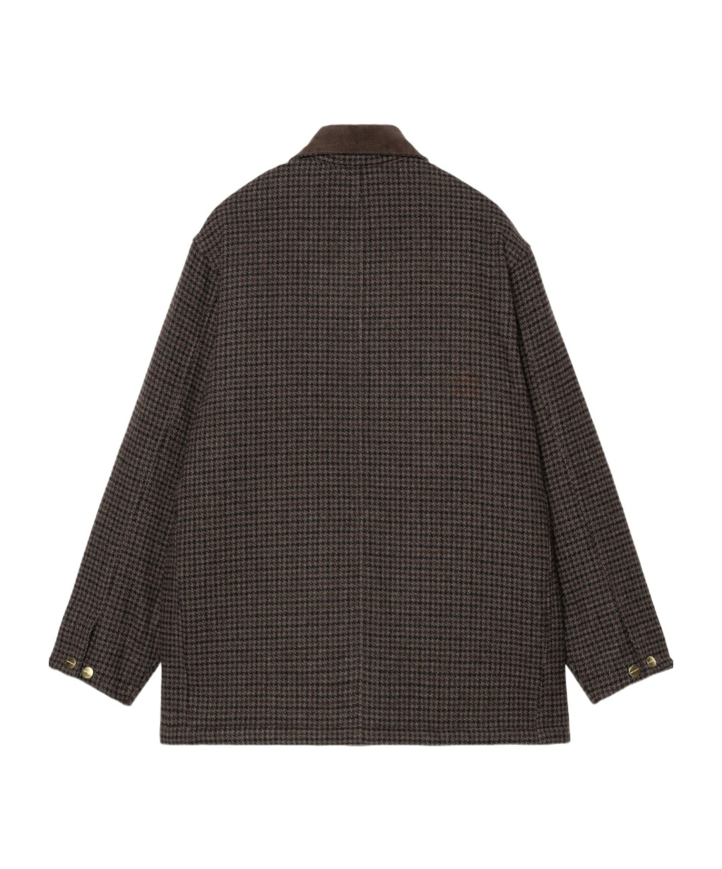 Carhartt Lowis Houndstooth Chore Coat In Multi