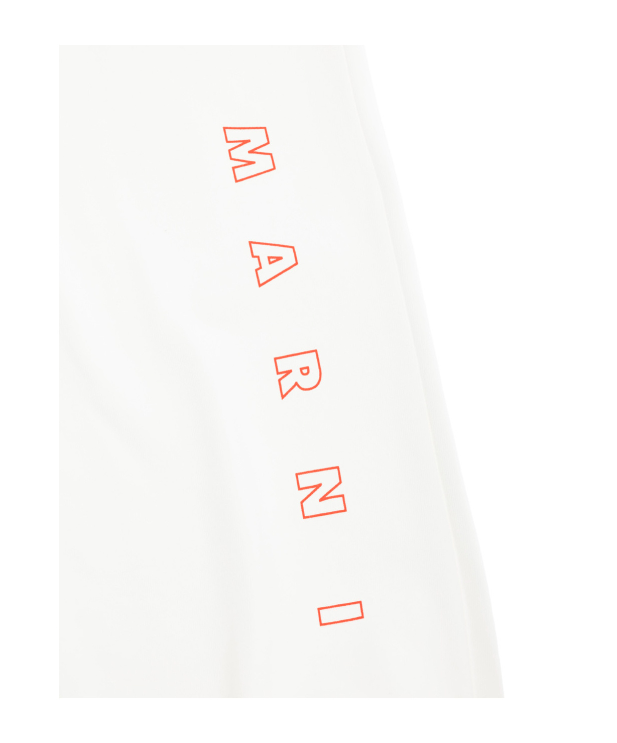 Marni Elastic Waist Sweatpants In White
