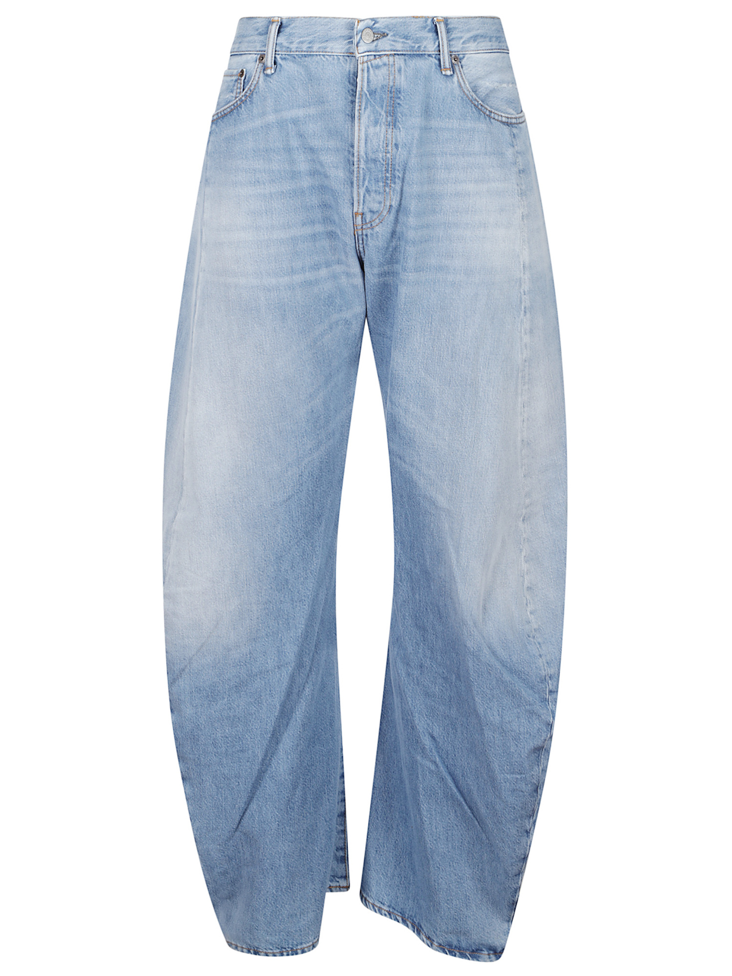 Acne Studios Multi-pocket Jeans In Blue
