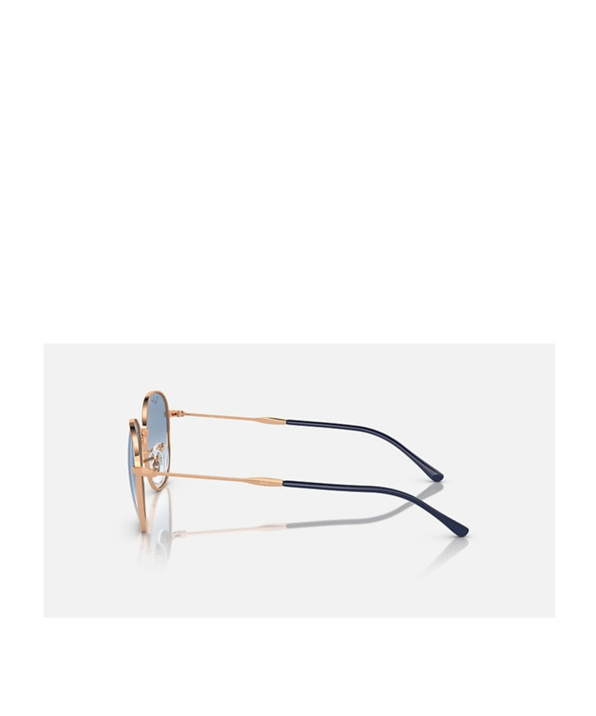 Ray Ban Ray-ban Round-frame Sunglasses In Blue