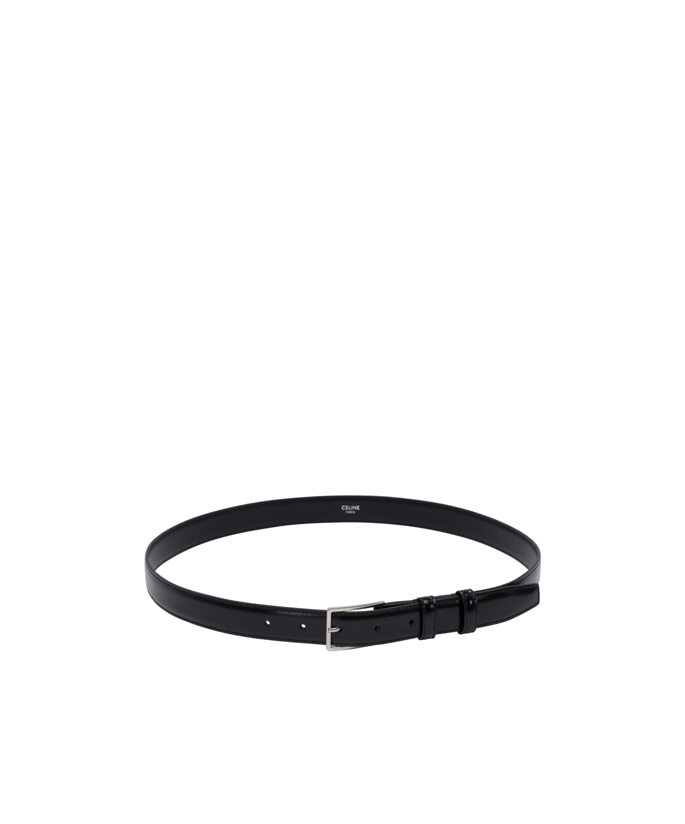 Celine Adjustable Waist Belt In Black