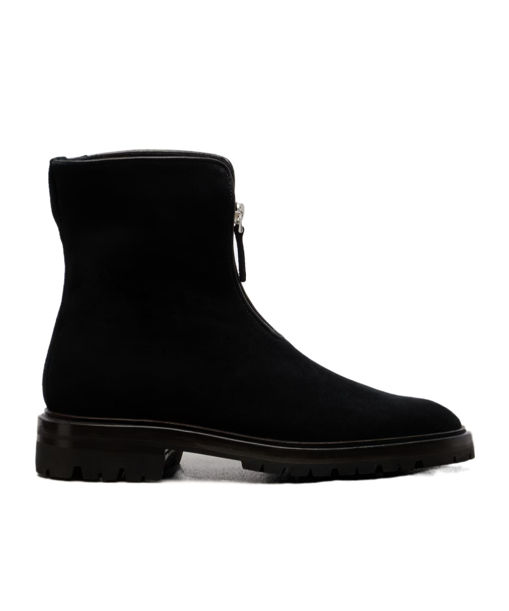 The Row Hike Suede Ankle Boots In Yellow