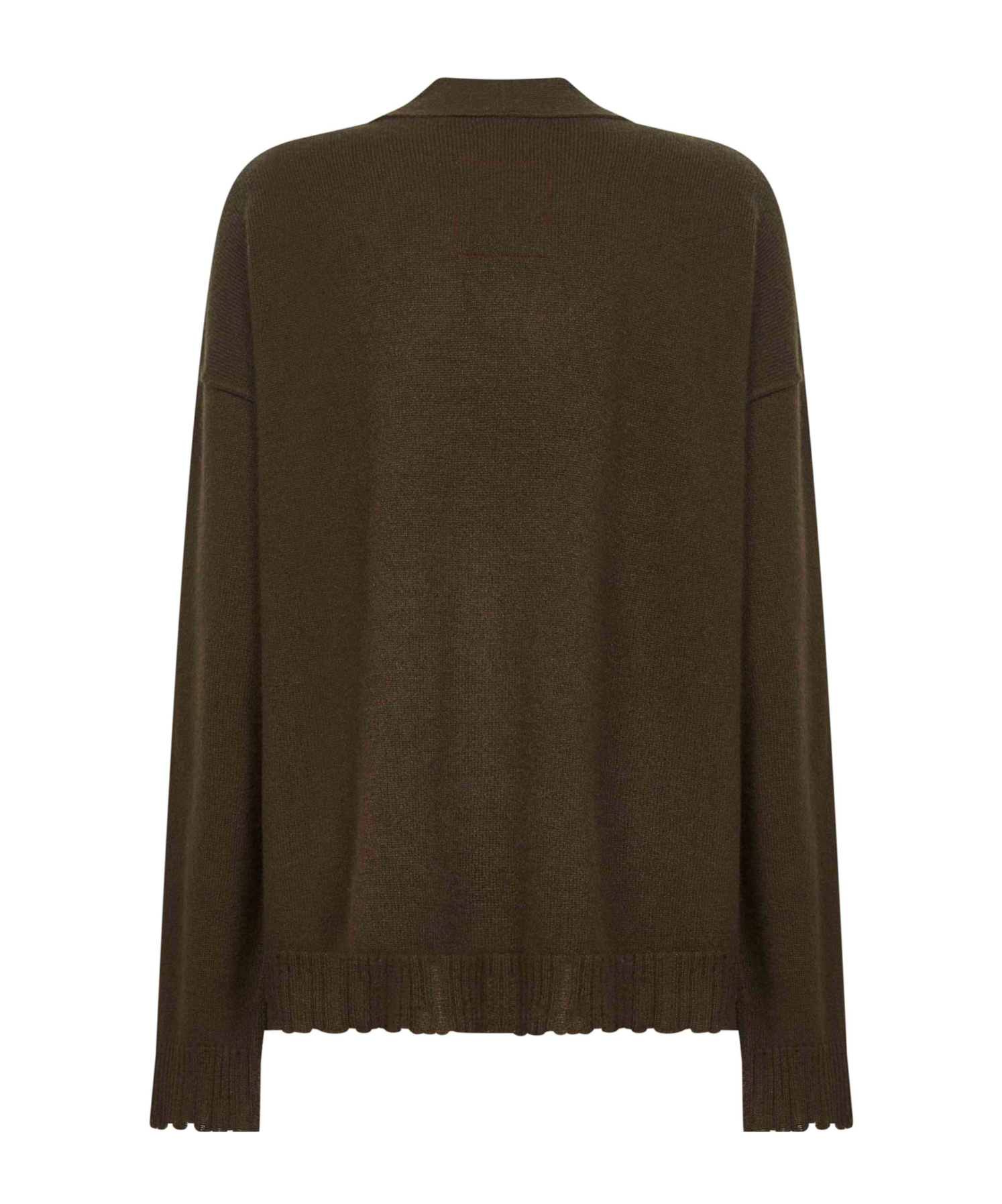 Uma Wang Cashmere Cardigan With Buttons In Brown