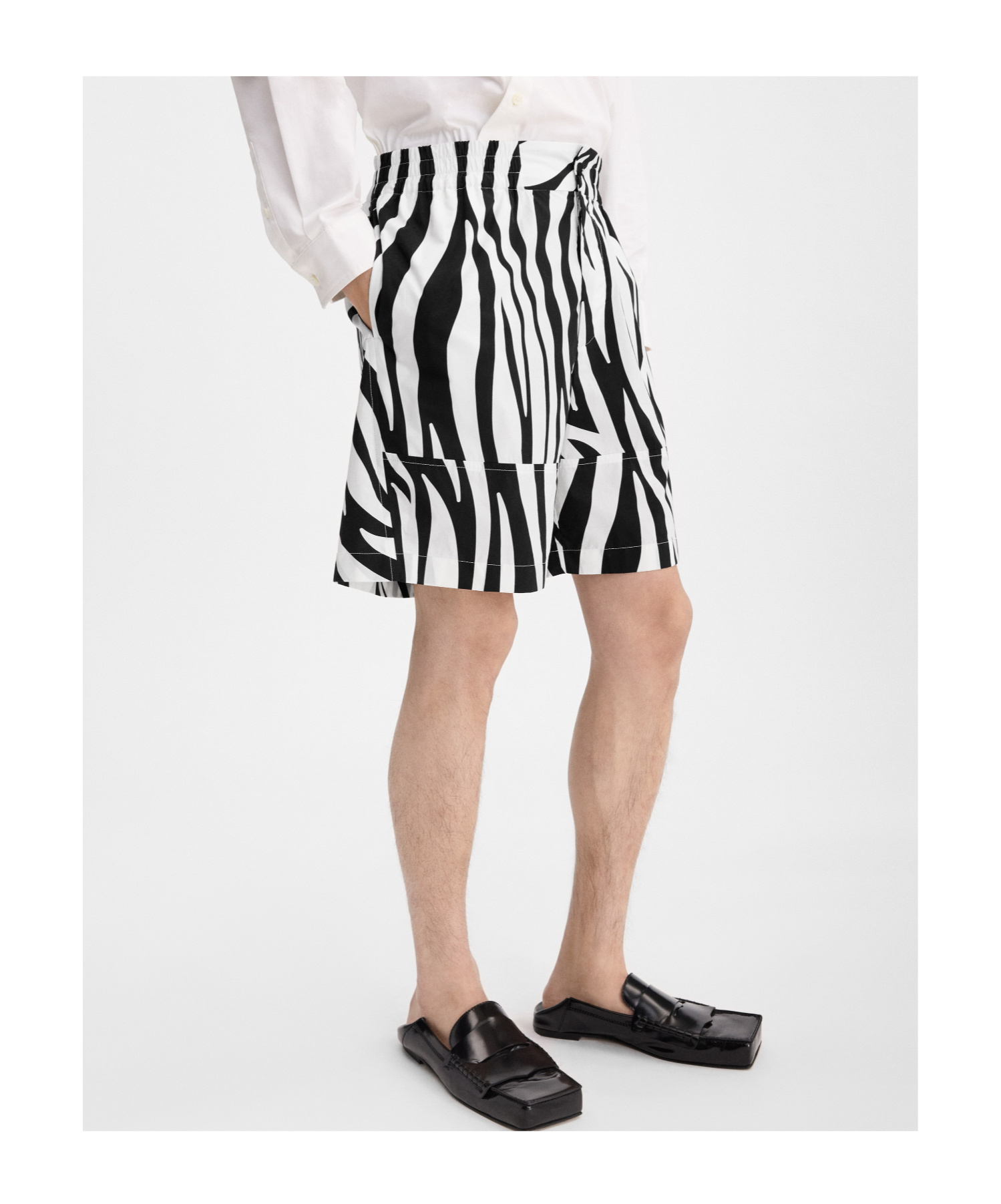 Jacquemus Printed Swimming Trunks In Multi