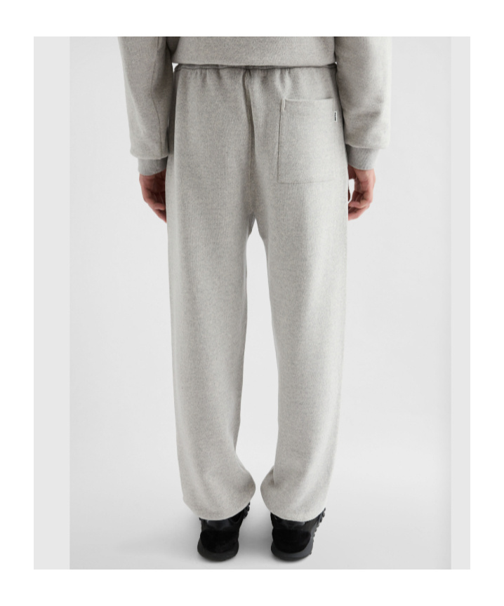 Jil Sander Drawstring-waist Cotton Track Pants In Gray