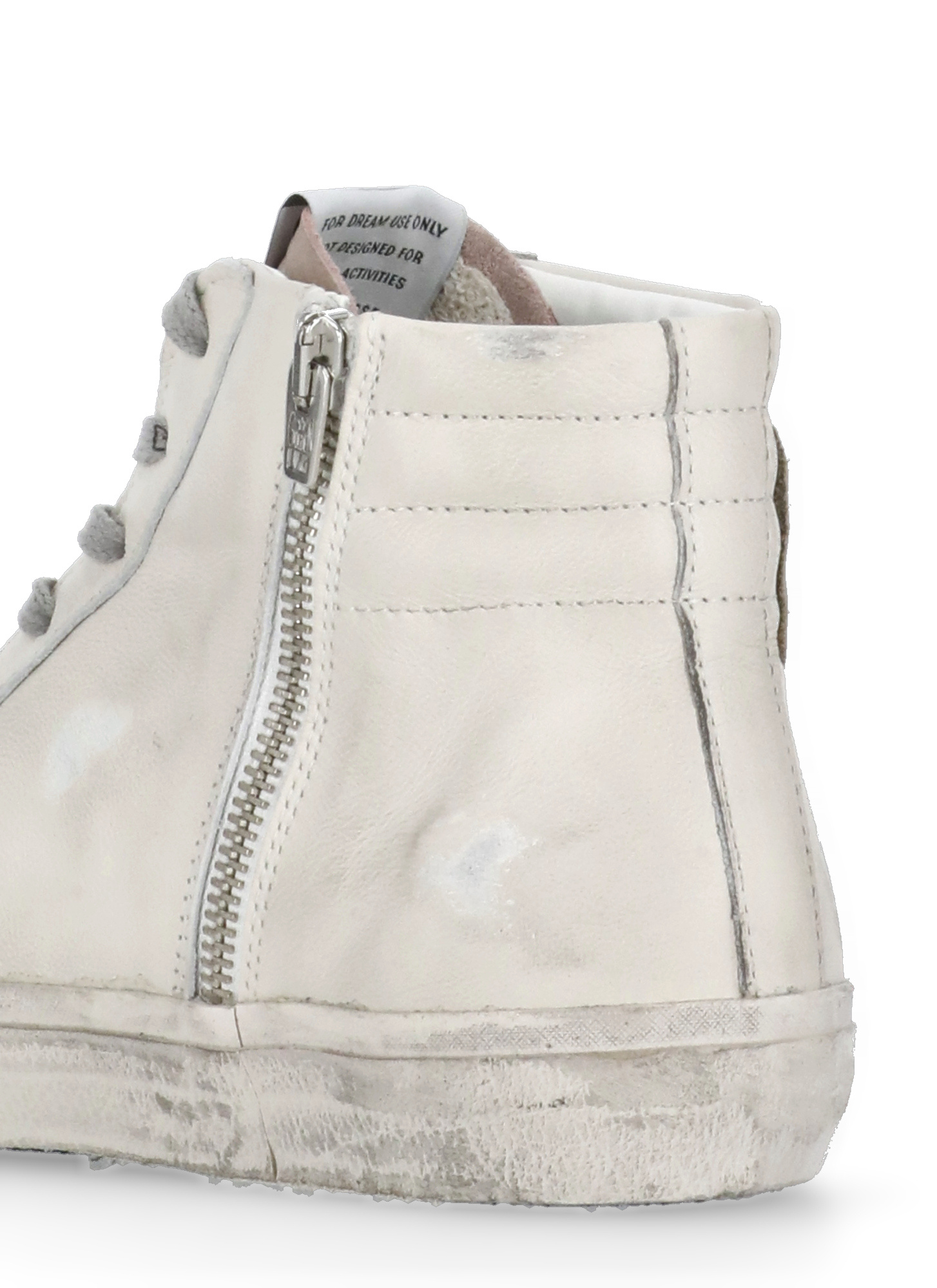 Golden Goose Deluxe Brand Slide Classic High-top Sneakers In White
