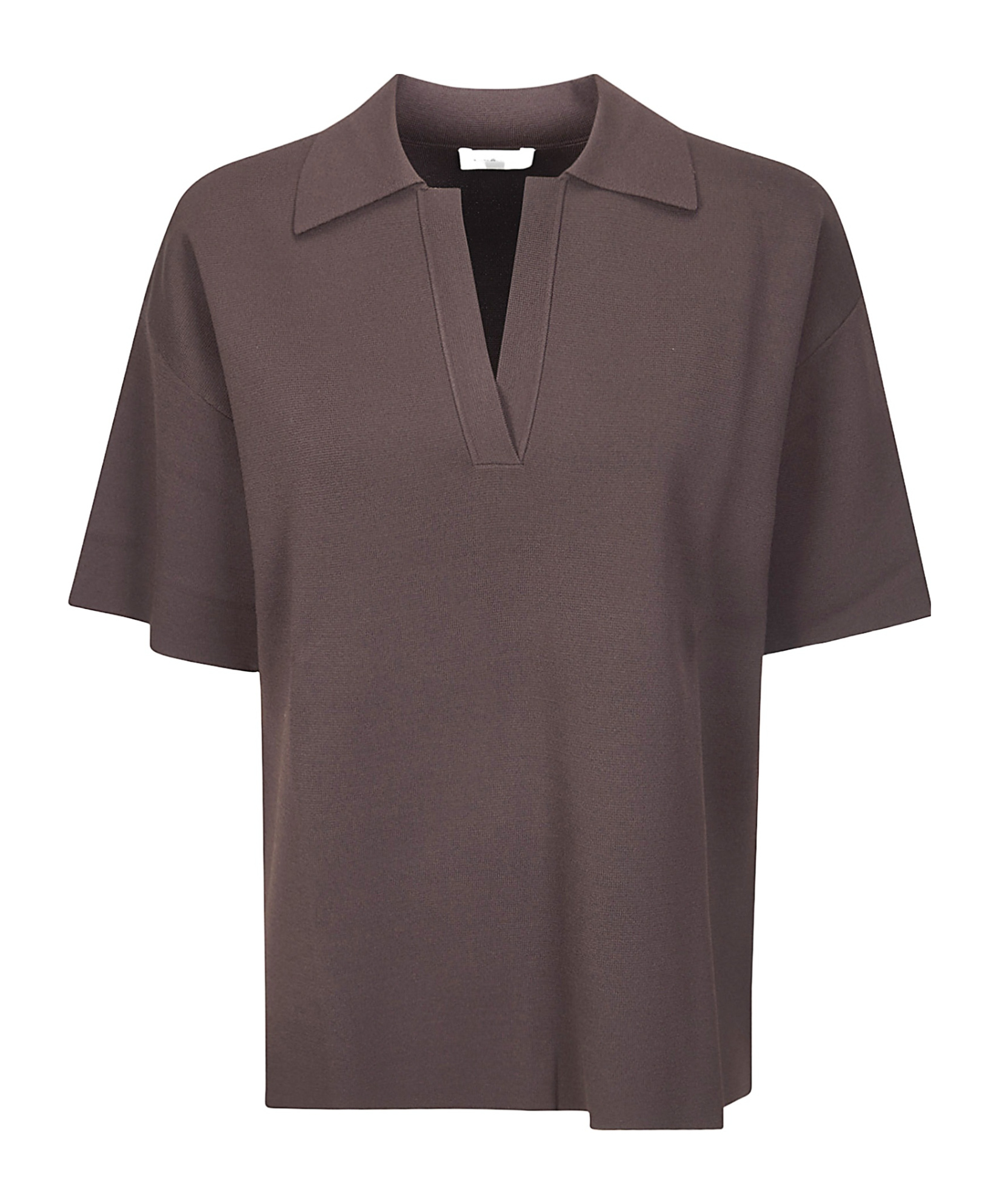 P.a.r.o.s.h Short-sleeved Polo Shirt In Brown
