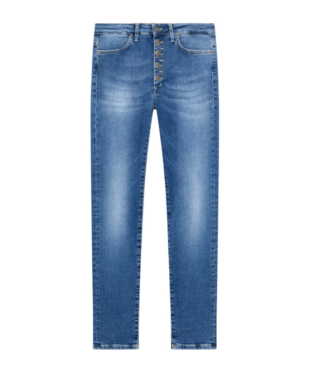 Dondup Belt Loop With Jeans In Blue
