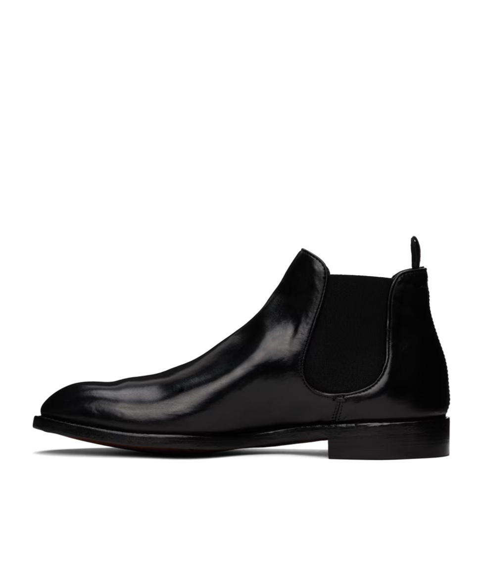 Officine Creative Black Signature 002 Boots In Black
