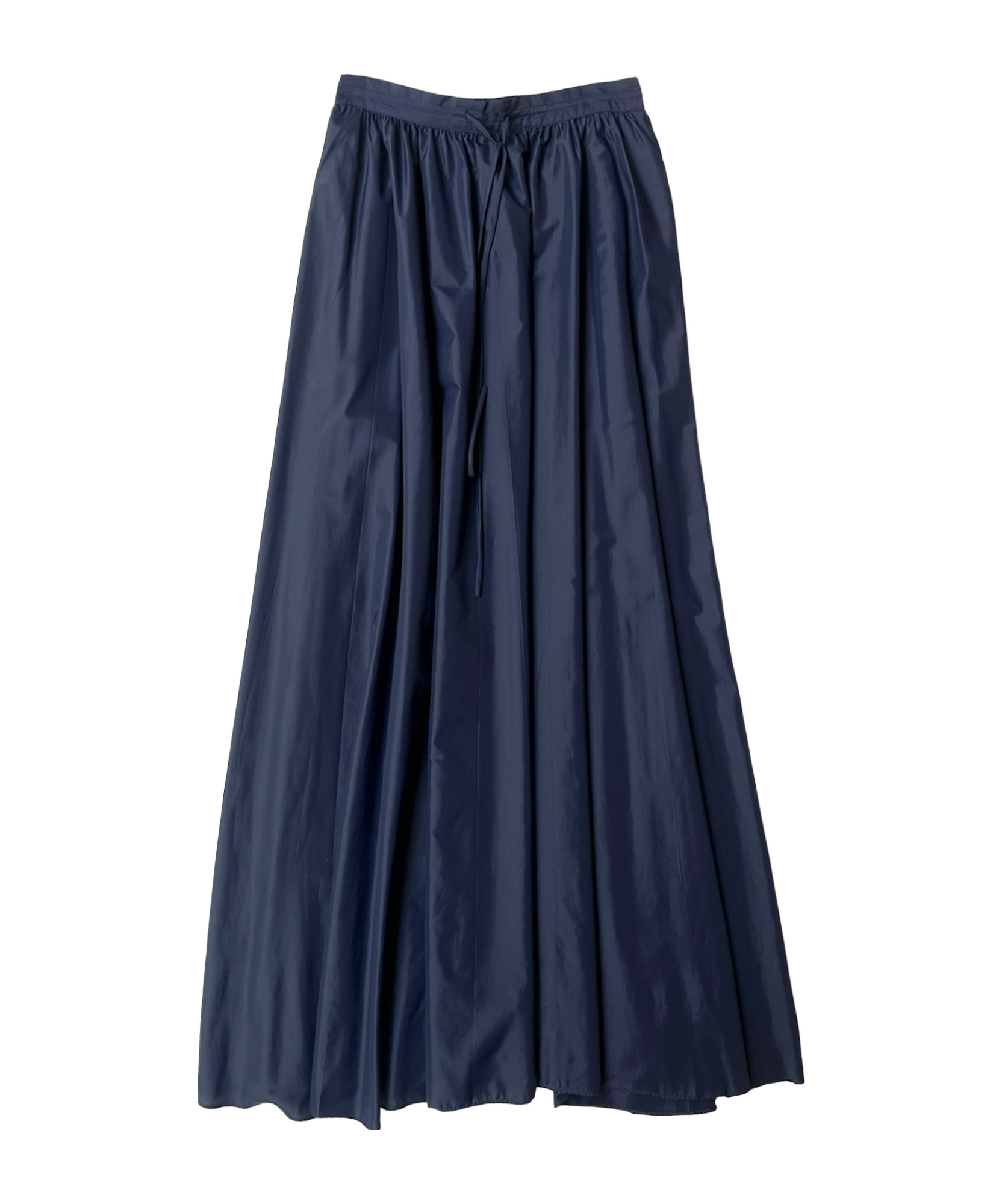 Shop Staud Eden Maxi Skirt In Blue