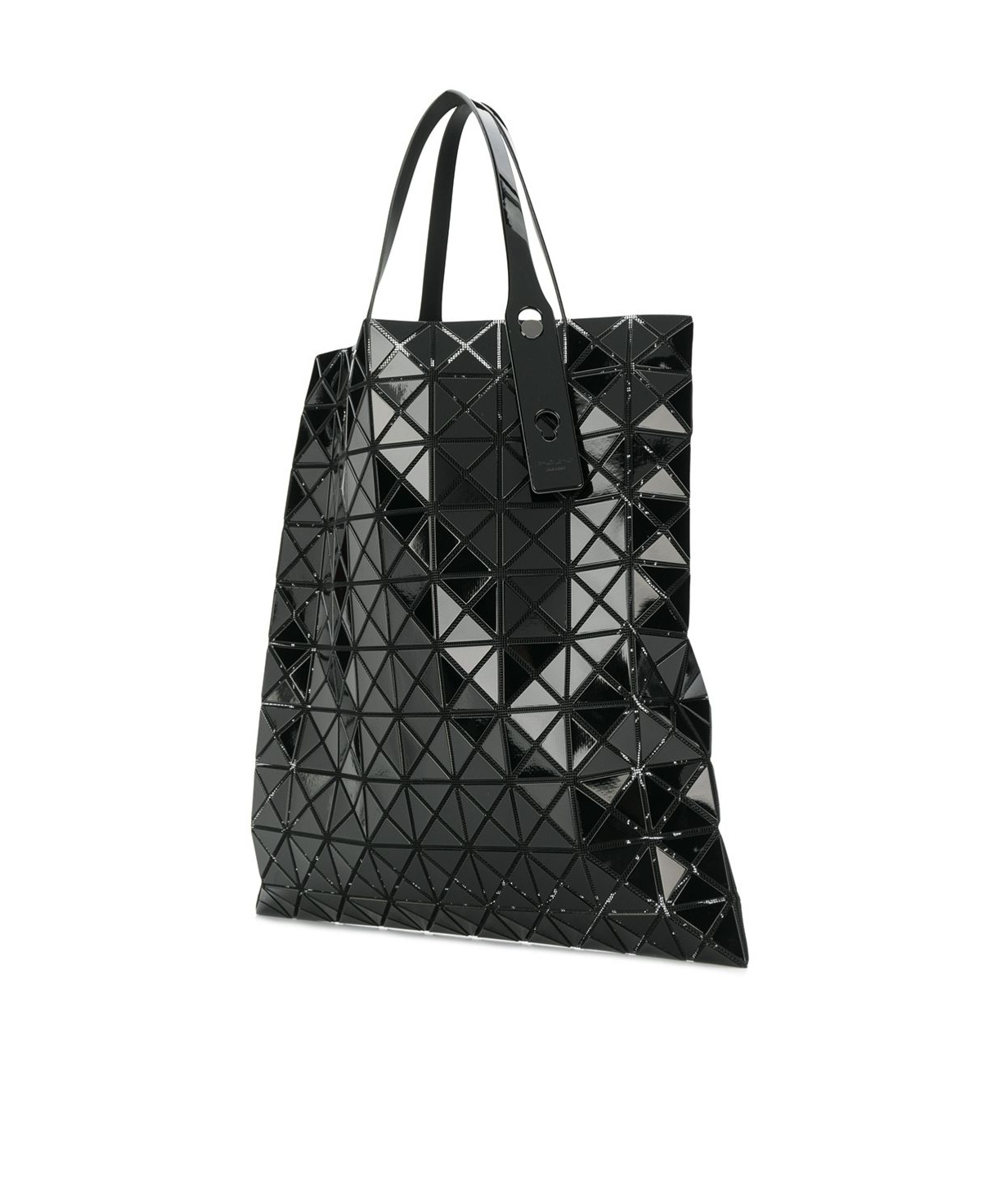 Bao Bao Issey Miyake Black Tote Bags In Black