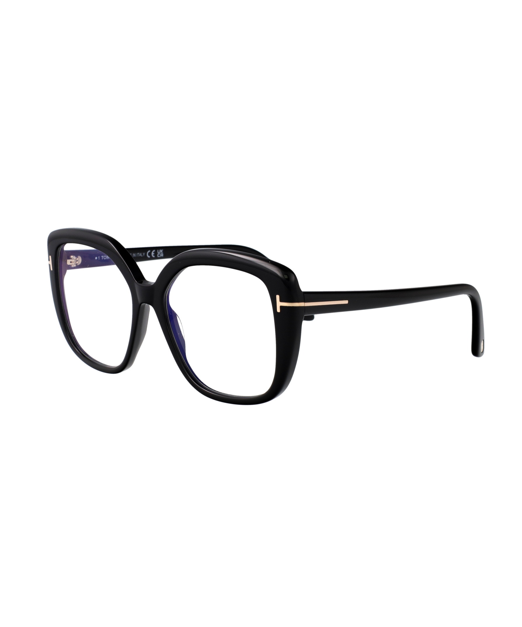 Shop Tom Ford Geometric Flat Mirror In Black