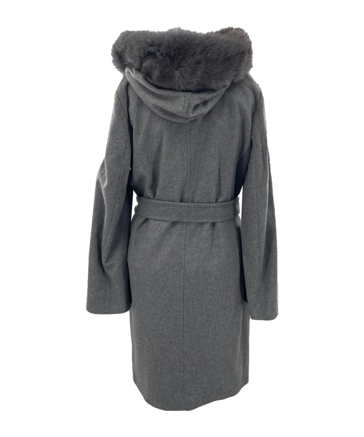 Max Mara Long-sleeved Coat In Black