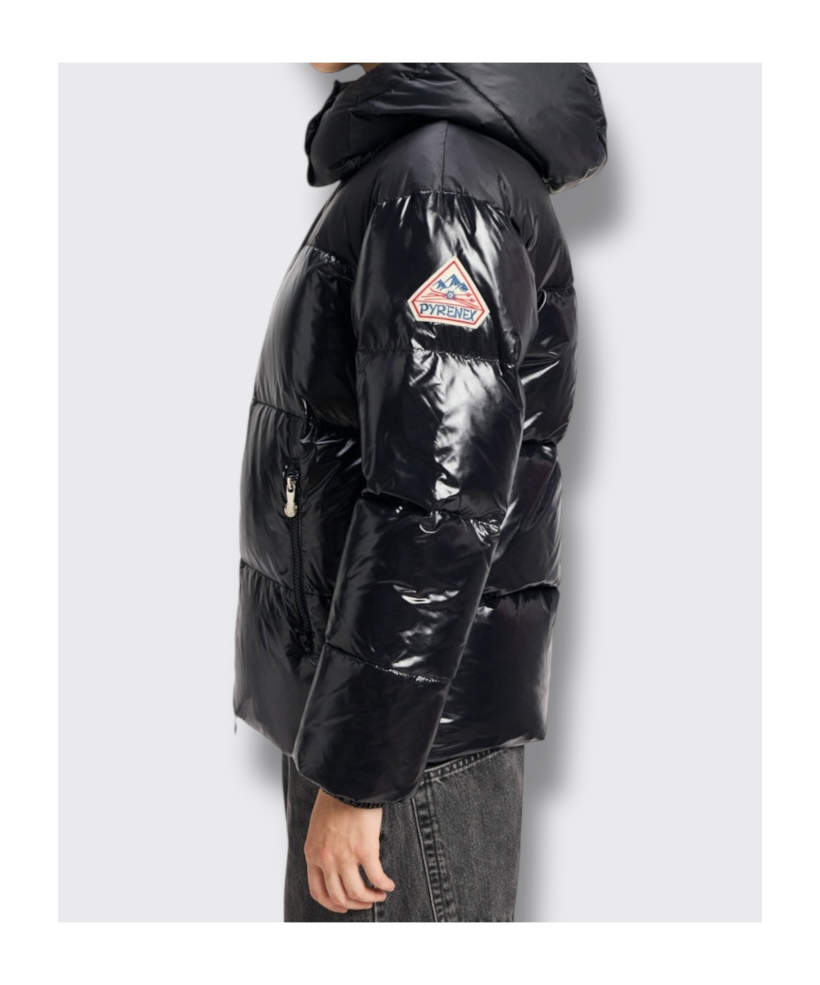 Pyrenex Long-sleeved Cotton Jacket In Black