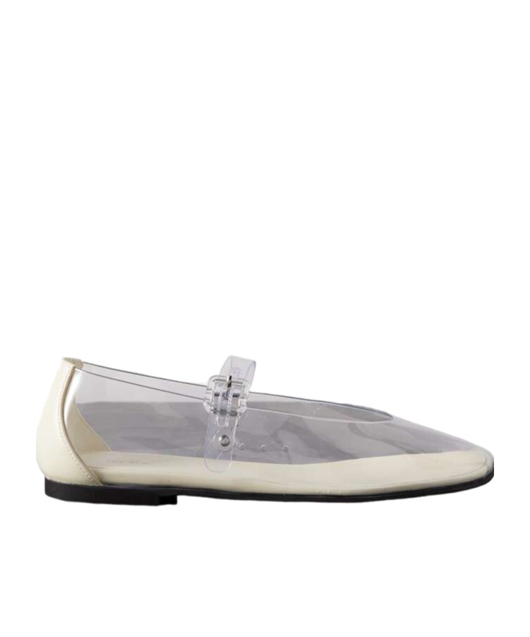 The Row Boheme Ballet Flats In Gray