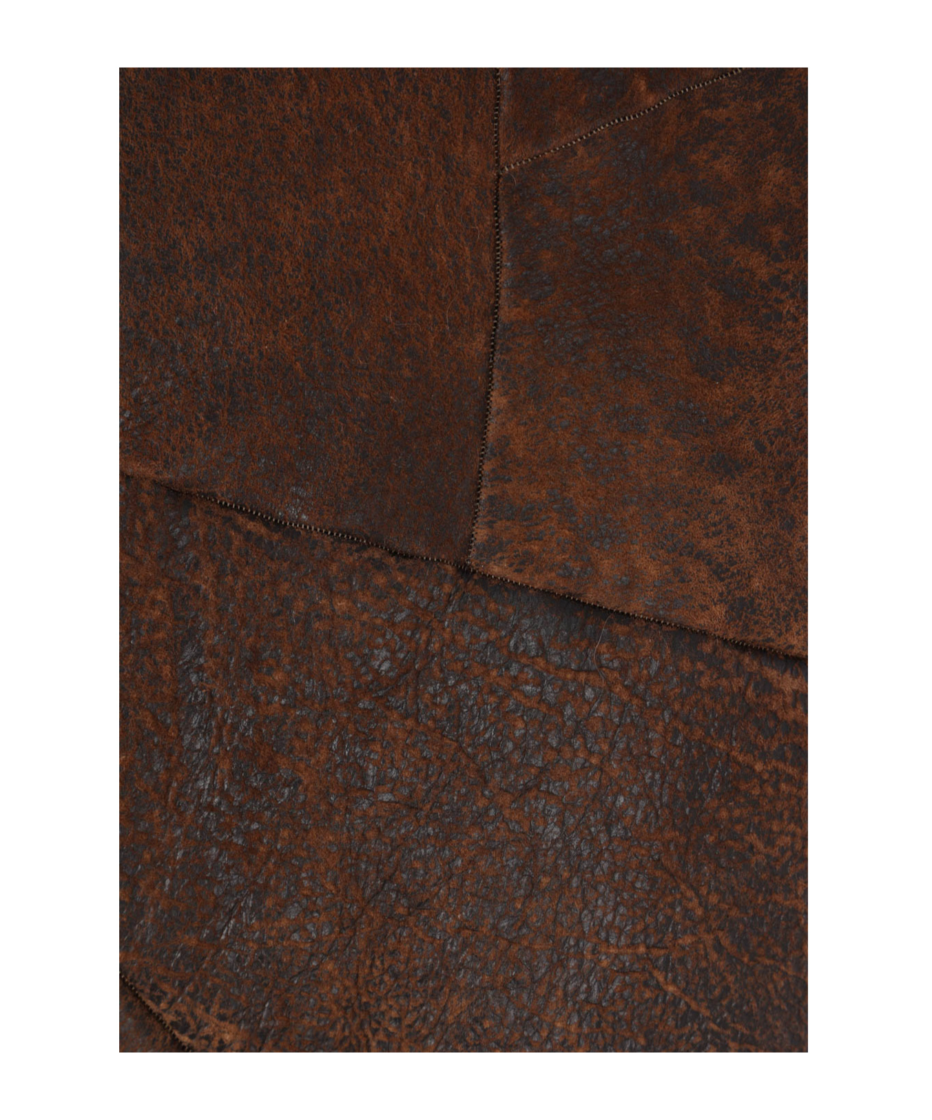 Ann Demeulemeester Long Sleeve Jacket In Brown