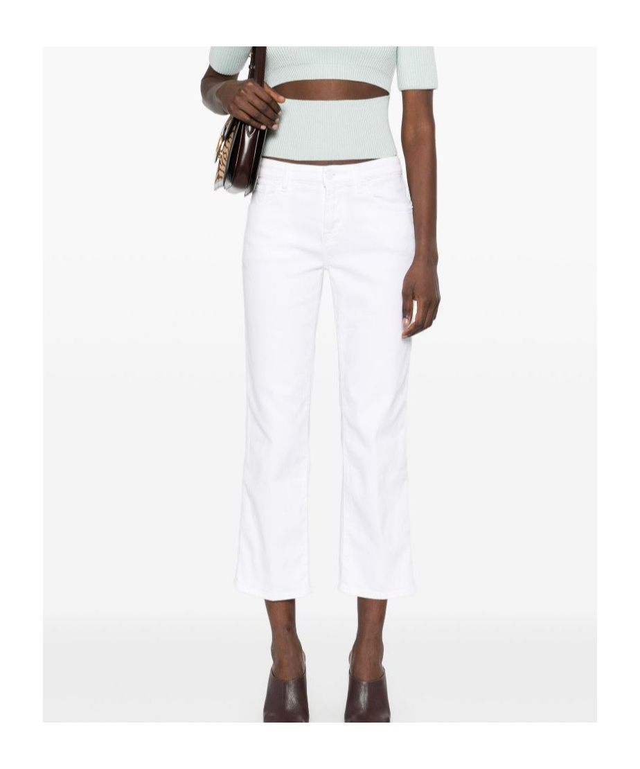 Blue Seven Belt-loop Jeans In White