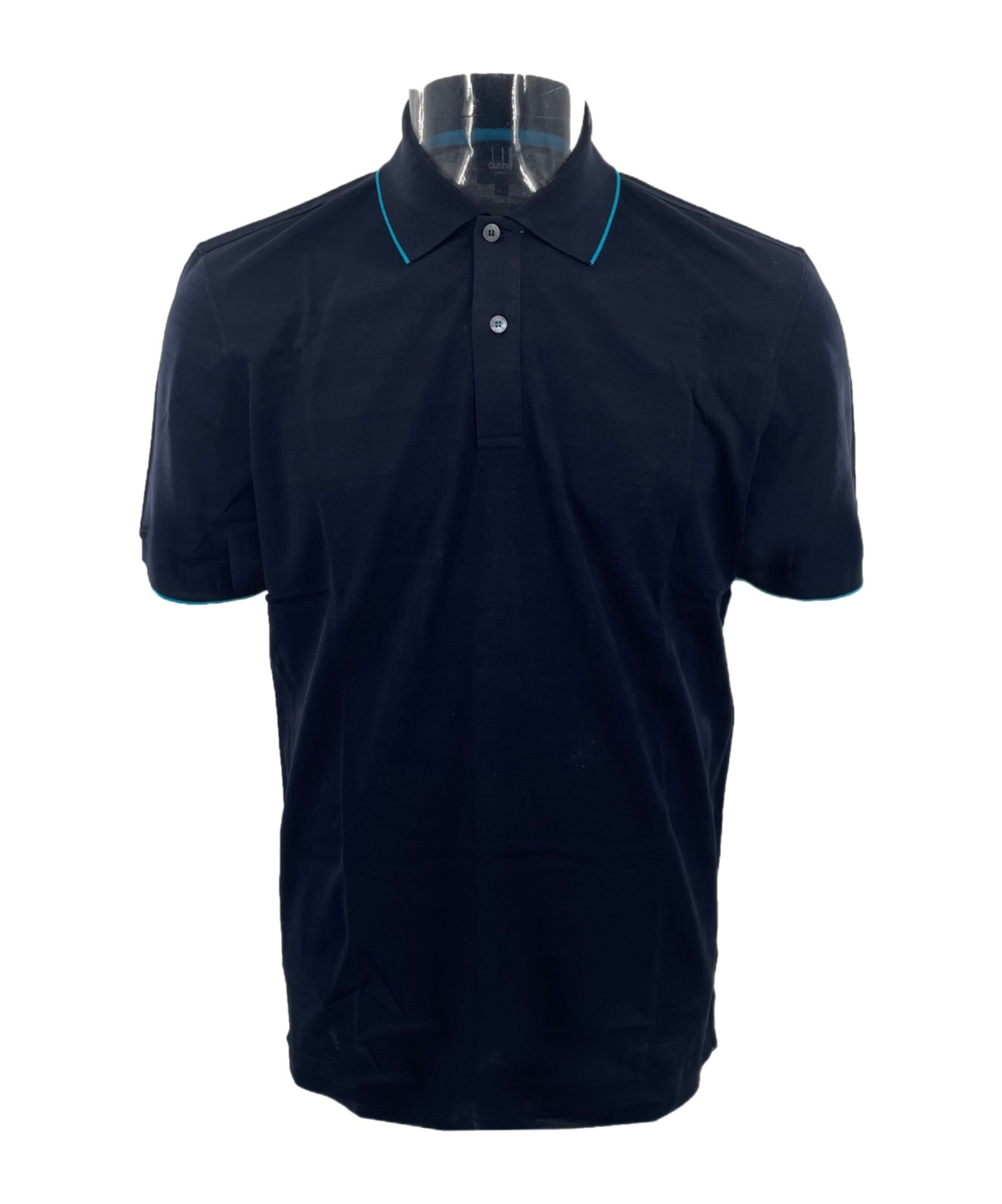 DUNHILL BUCKLE SHORT-SLEEVED POLO SHIRT 
