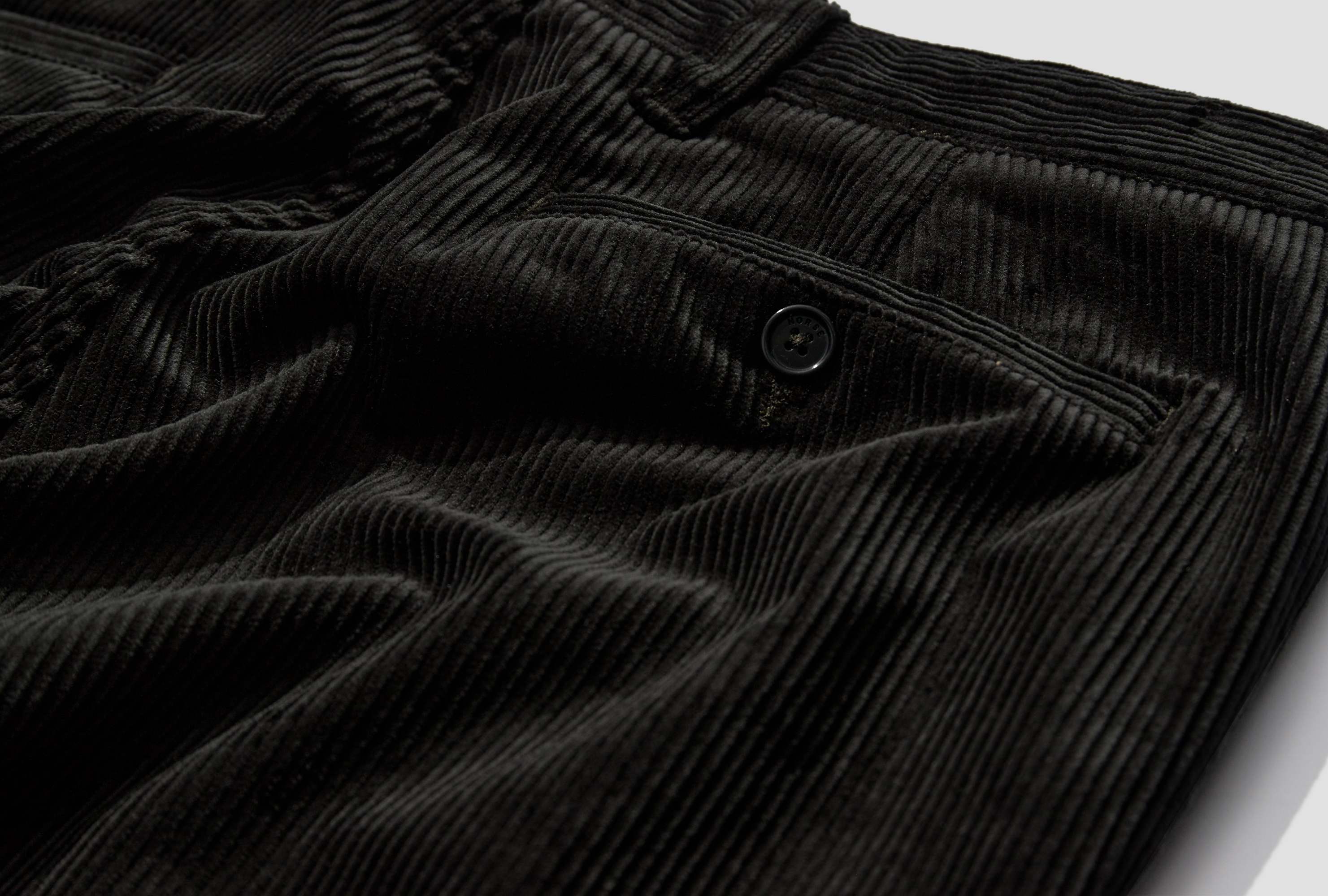 Norse Projects Corduroy Casual Pants In Black