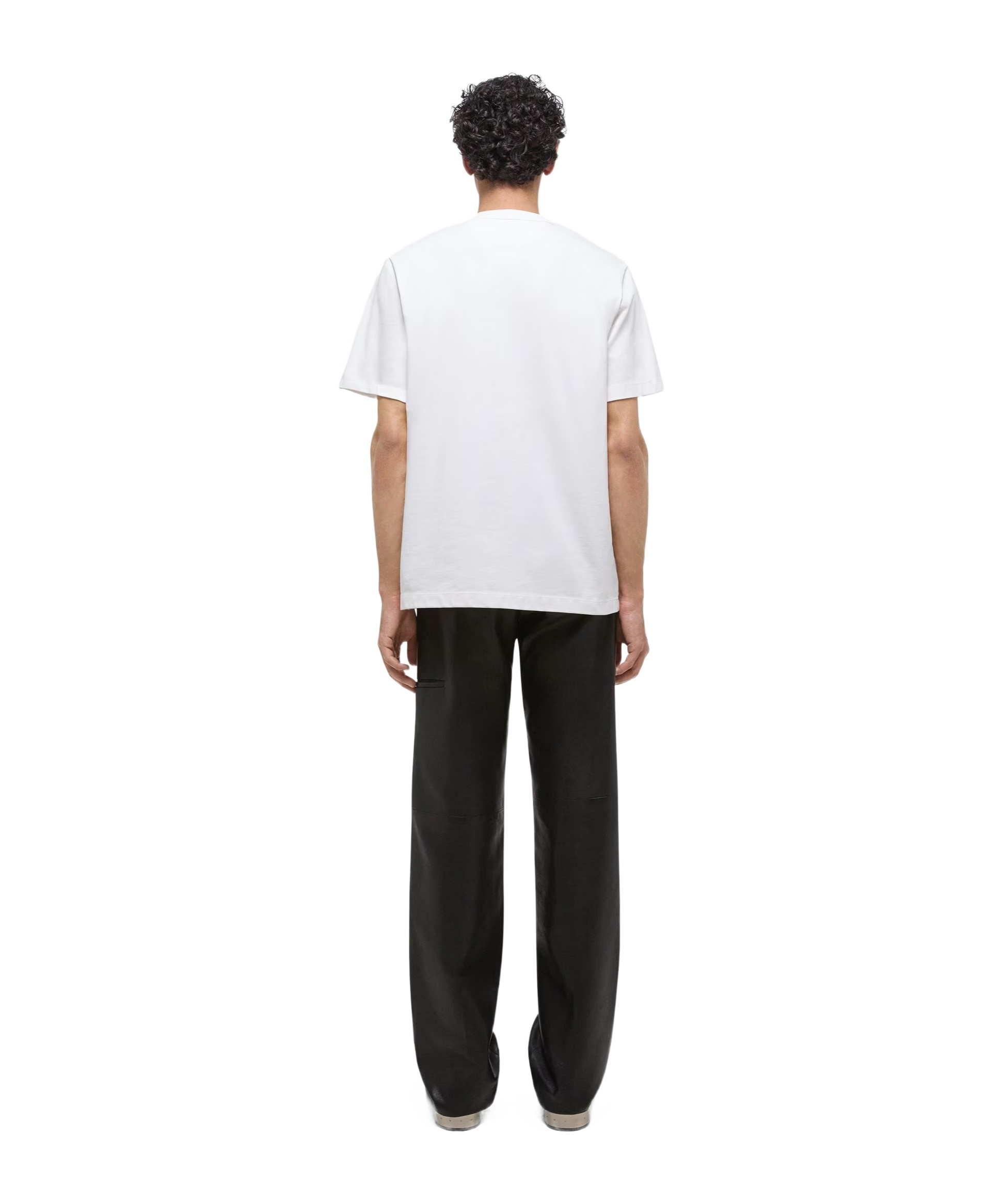 Helmut Lang Item O-neck Short-sleeved T-shirt In White